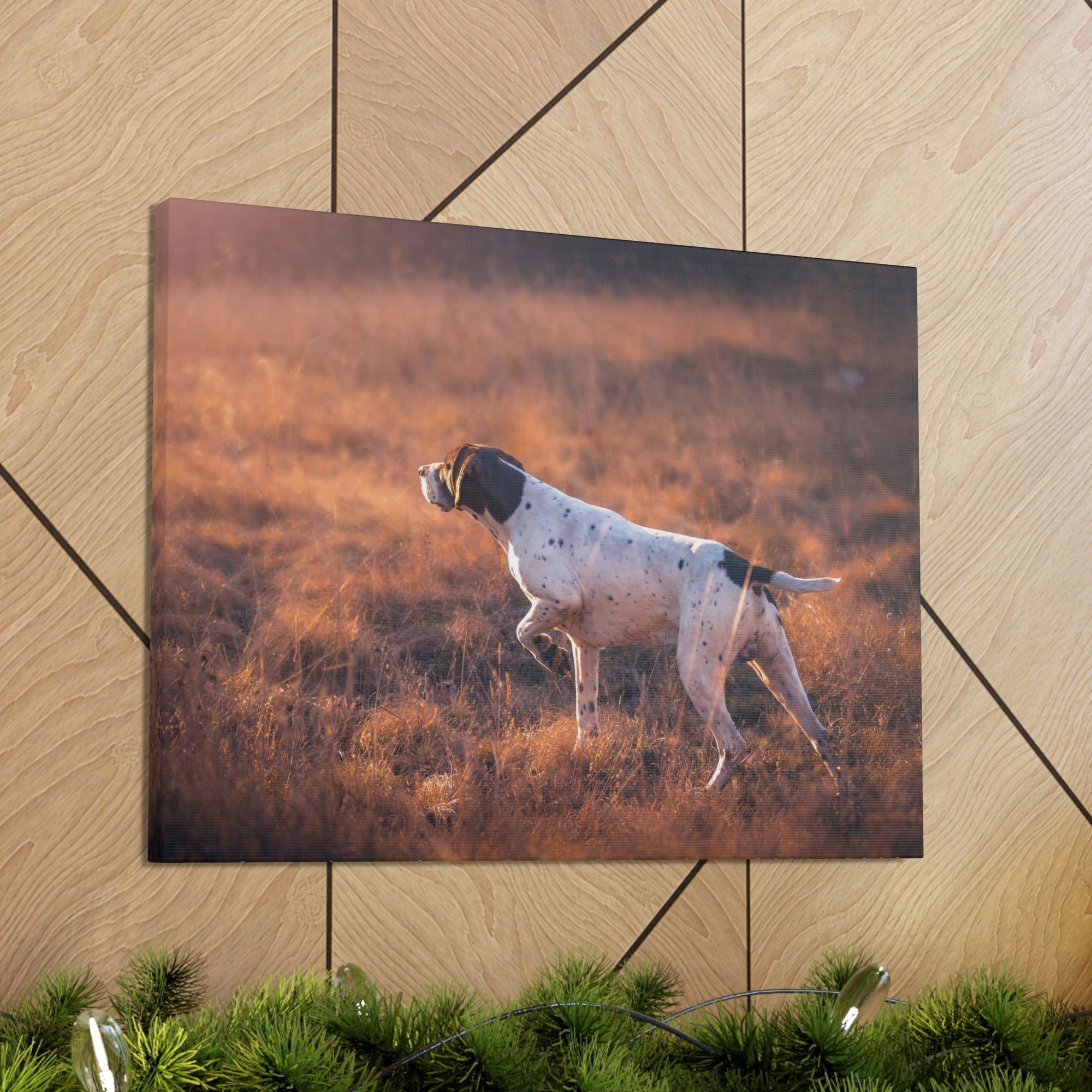 Scripture Walls German Shorthair Dog Hunting Print Animal Wall Art Wildlife Canvas Prints Wall Art Ready to Hang Unframed-Express Your Love Gifts