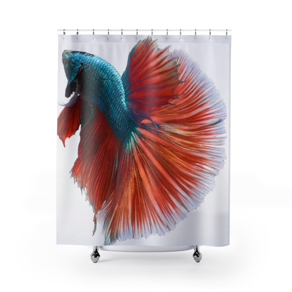 Halfmoon Betta Fish Stylish Design 71&quot; x 74&quot; Elegant Waterproof Shower Curtain for a Spa-like Bathroom Paradise Exceptional Craftsmanship-Express Your Love Gifts