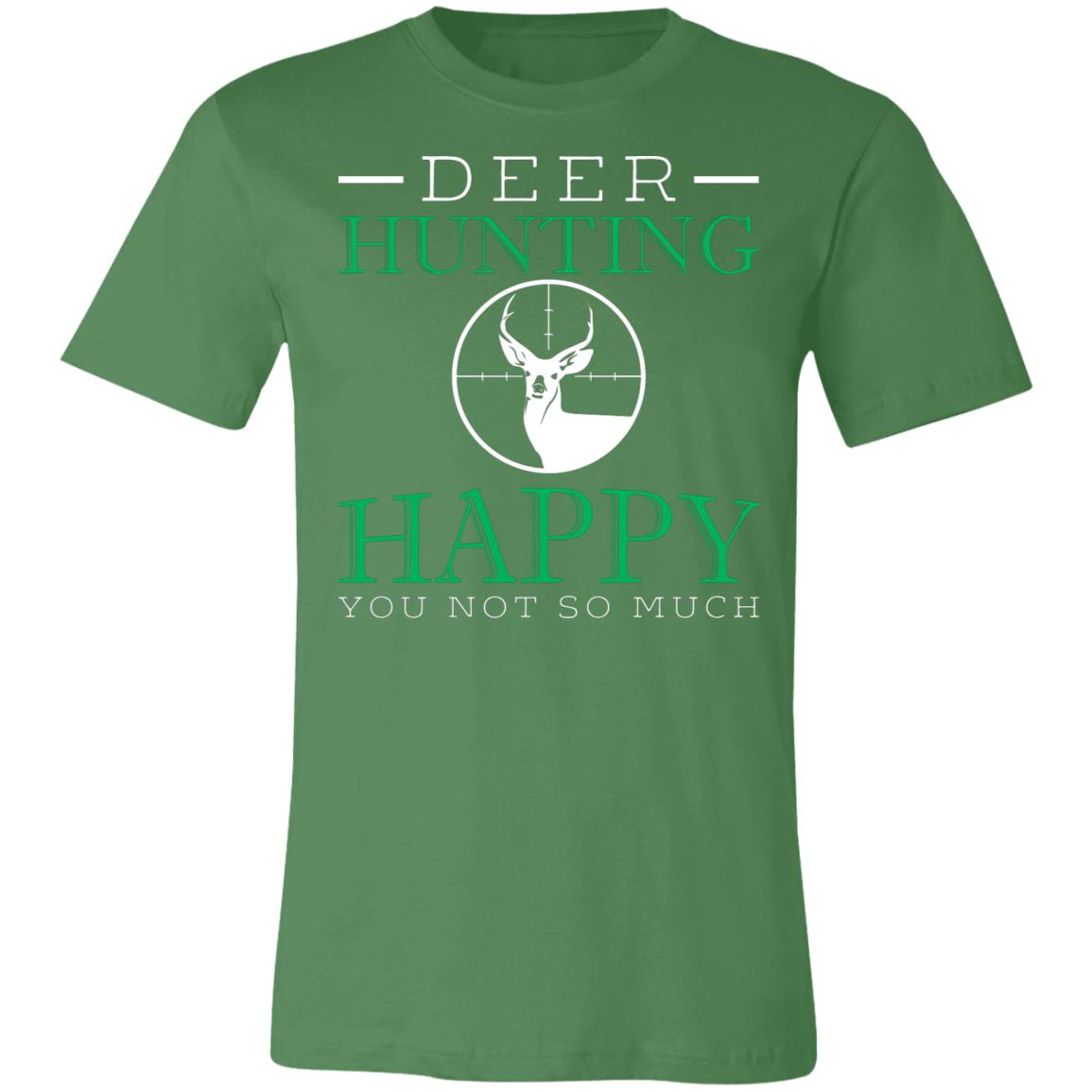 Happy Deer Hunting Hunter Gift T-Shirt-Express Your Love Gifts