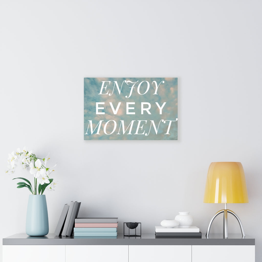 Scripture Walls Inspirational Wall Art Enjoy Every Moment Motivational Print Ready to Hang Artwork Unframed-Express Your Love Gifts