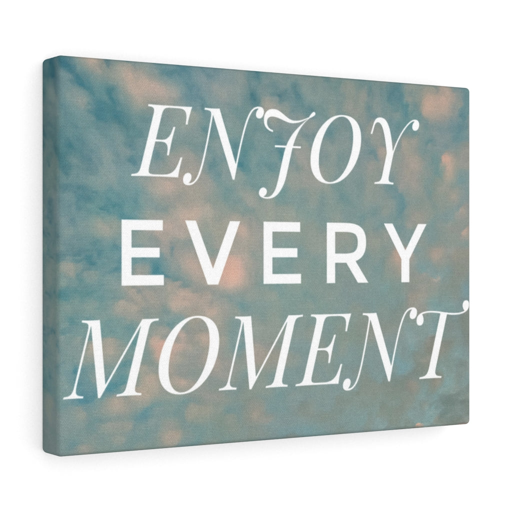 Scripture Walls Inspirational Wall Art Enjoy Every Moment Motivational Print Ready to Hang Artwork Unframed-Express Your Love Gifts