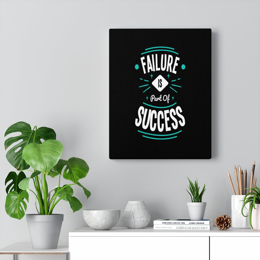Scripture Walls Inspirational Wall Art Failure Is A Part Of Success Wall Art Motivation Wall Decor for Home Office Gym Inspiring Success Quote Print Ready to Hang Unframed-Express Your Love Gifts