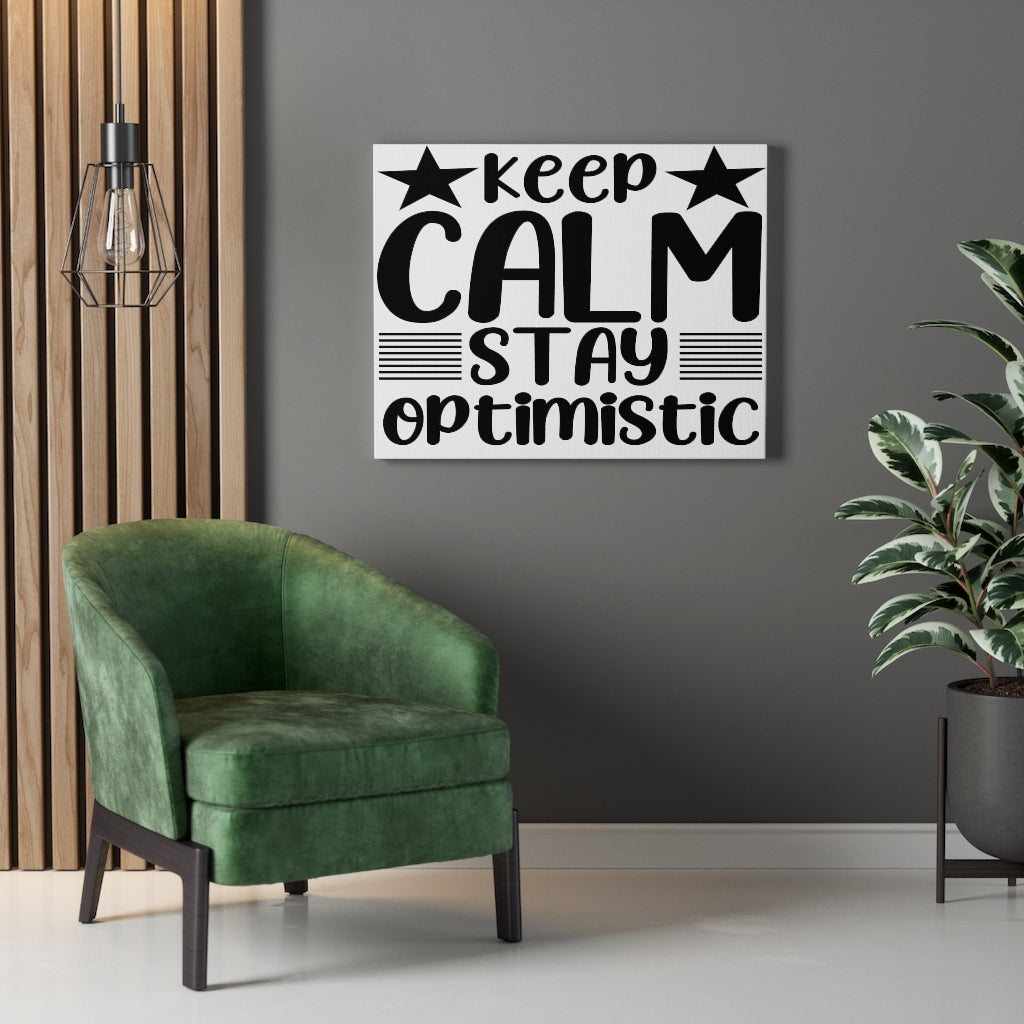 Keep Calm and Stay Cool, Motivational Quote Poster Print, Room