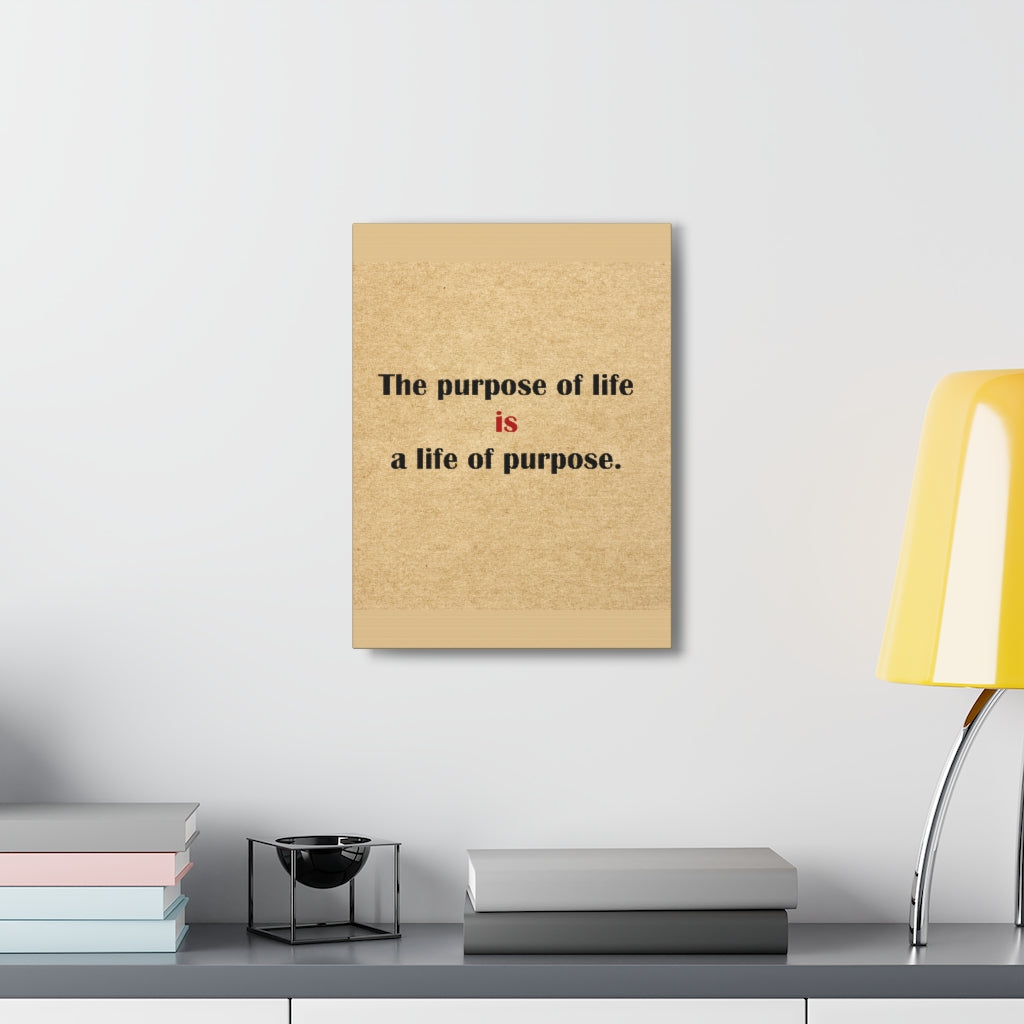 Scripture Walls Inspirational Wall Art Life of Purpose Motivation Wall Decor for Home Office Gym Inspiring Success Quote Print Ready to Hang Unframed-Express Your Love Gifts
