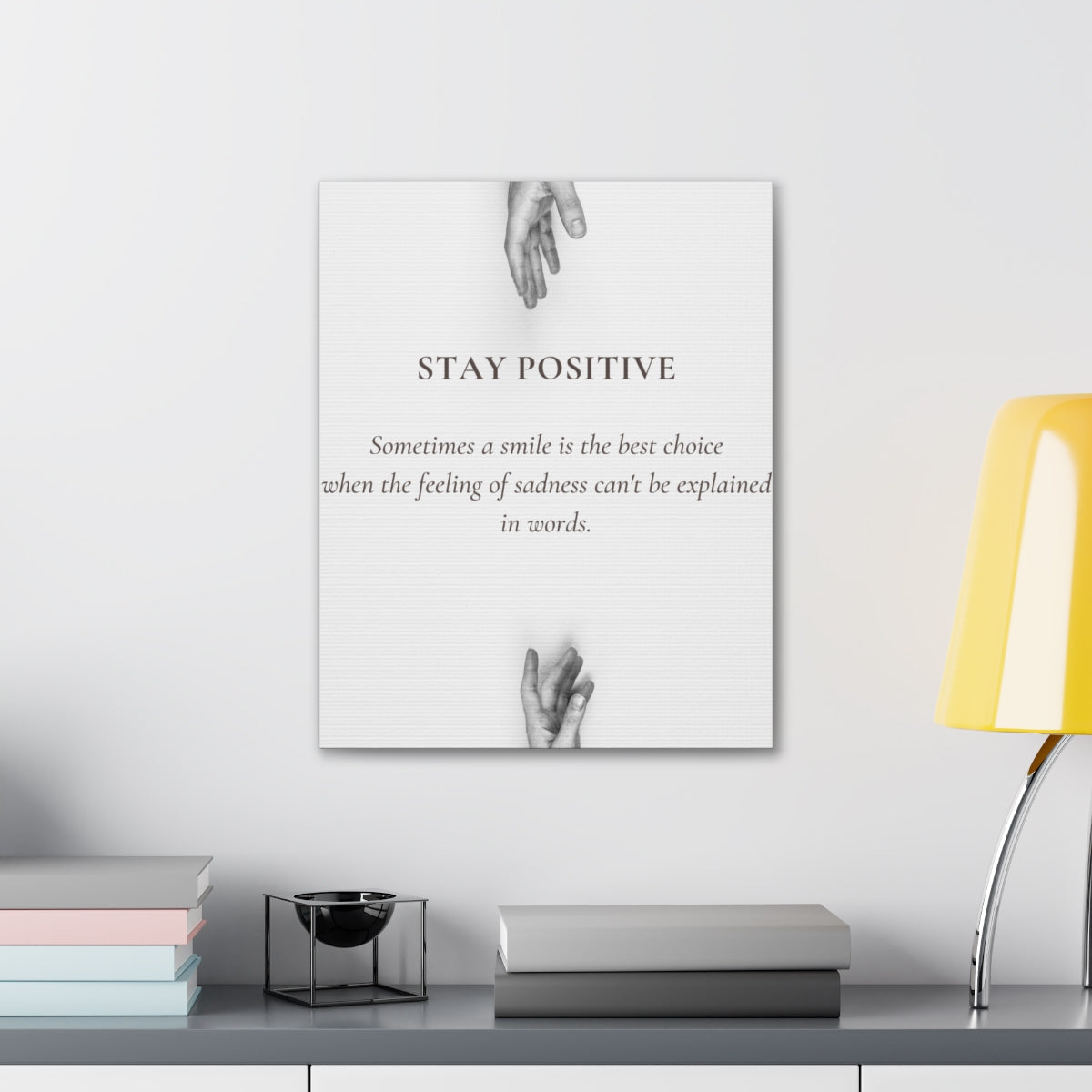Scripture Walls Inspirational Wall Art Smile Is The Best Choice Motivation Wall Decor for Home Office Gym Inspiring Success Quote Print Ready to Hang Unframed-Express Your Love Gifts