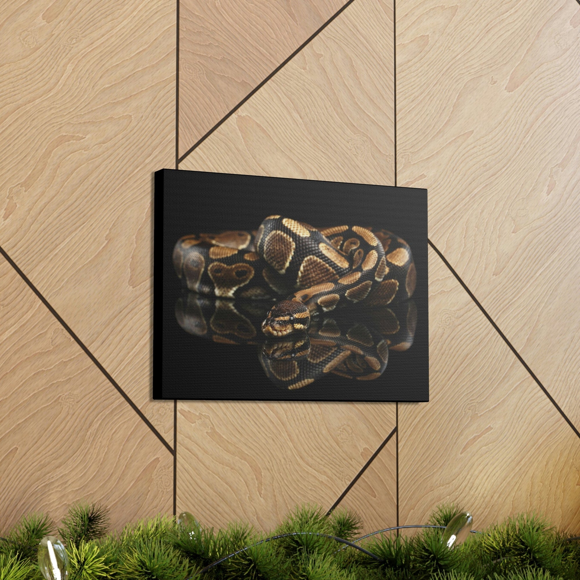 Scripture Walls Majestic Anaconda Art Majestic Anaconda Print Animal Wall Art Wildlife Canvas Prints Wall Art Ready to Hang Unframed-Express Your Love Gifts