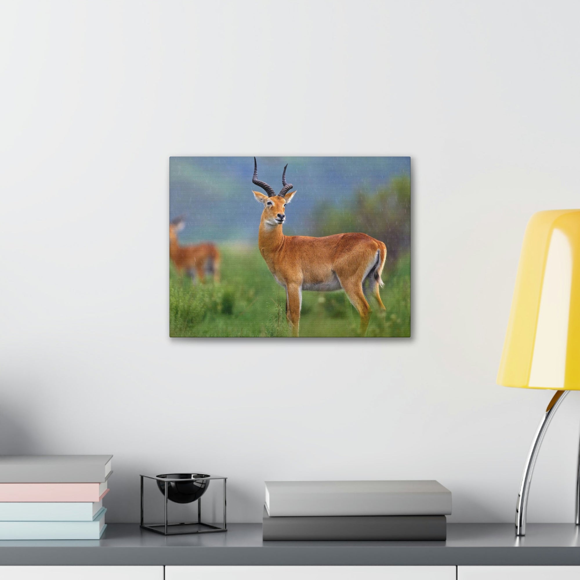 Scripture Walls Majestic Antelope Art Majestic Antelope Print Animal Wall Art Wildlife Canvas Prints Wall Art Ready to Hang Unframed-Express Your Love Gifts