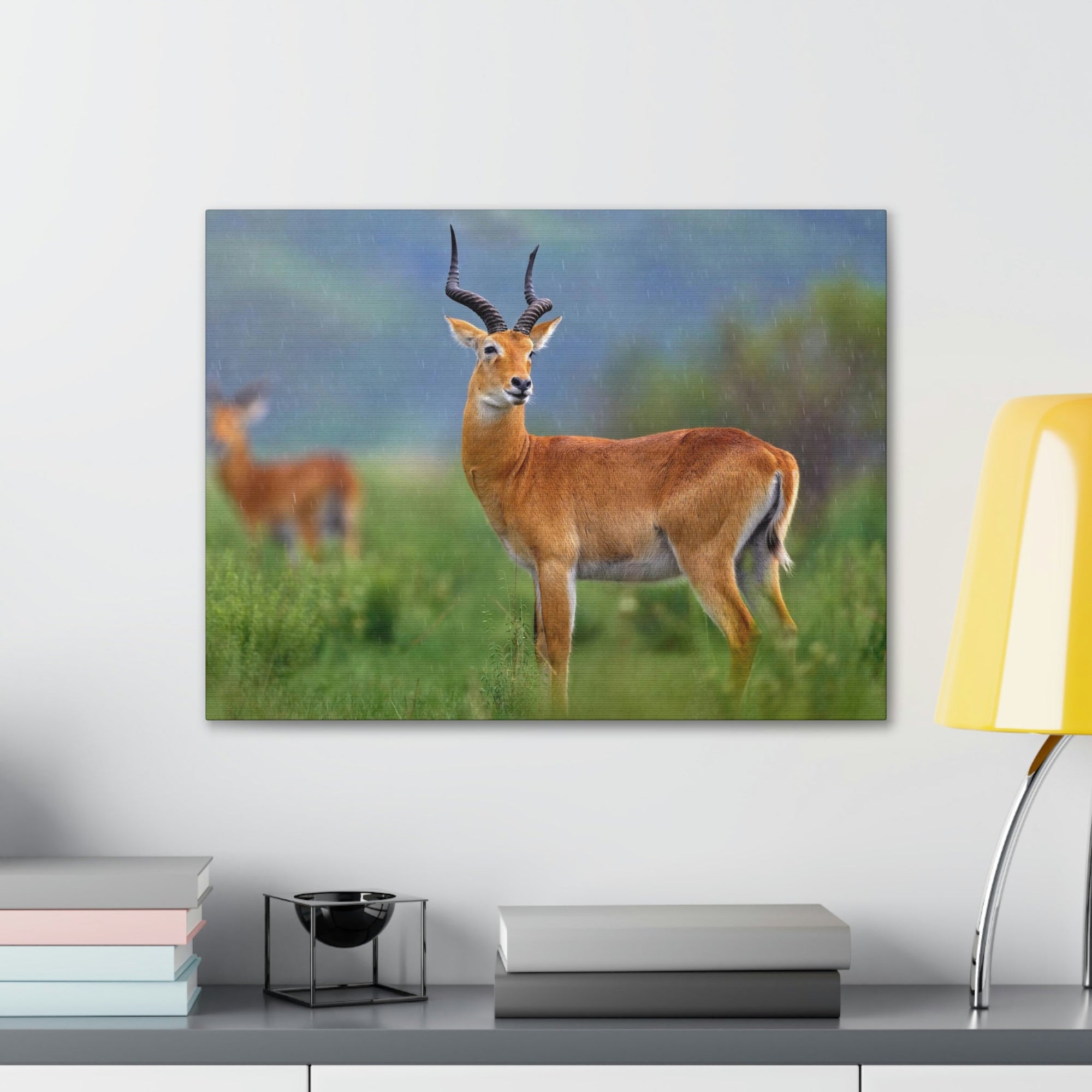 Scripture Walls Majestic Antelope Art Majestic Antelope Print Animal Wall Art Wildlife Canvas Prints Wall Art Ready to Hang Unframed-Express Your Love Gifts