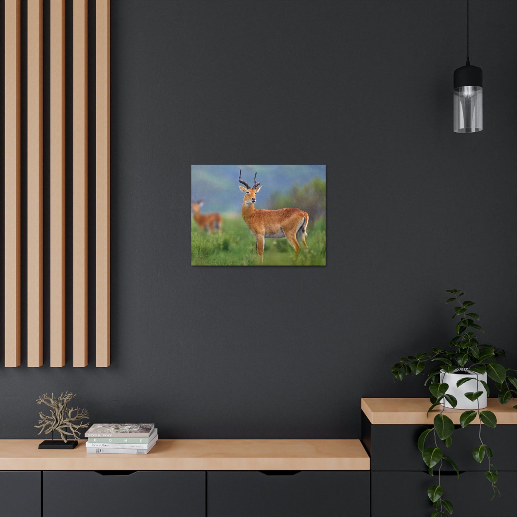 Scripture Walls Majestic Antelope Art Majestic Antelope Print Animal Wall Art Wildlife Canvas Prints Wall Art Ready to Hang Unframed-Express Your Love Gifts