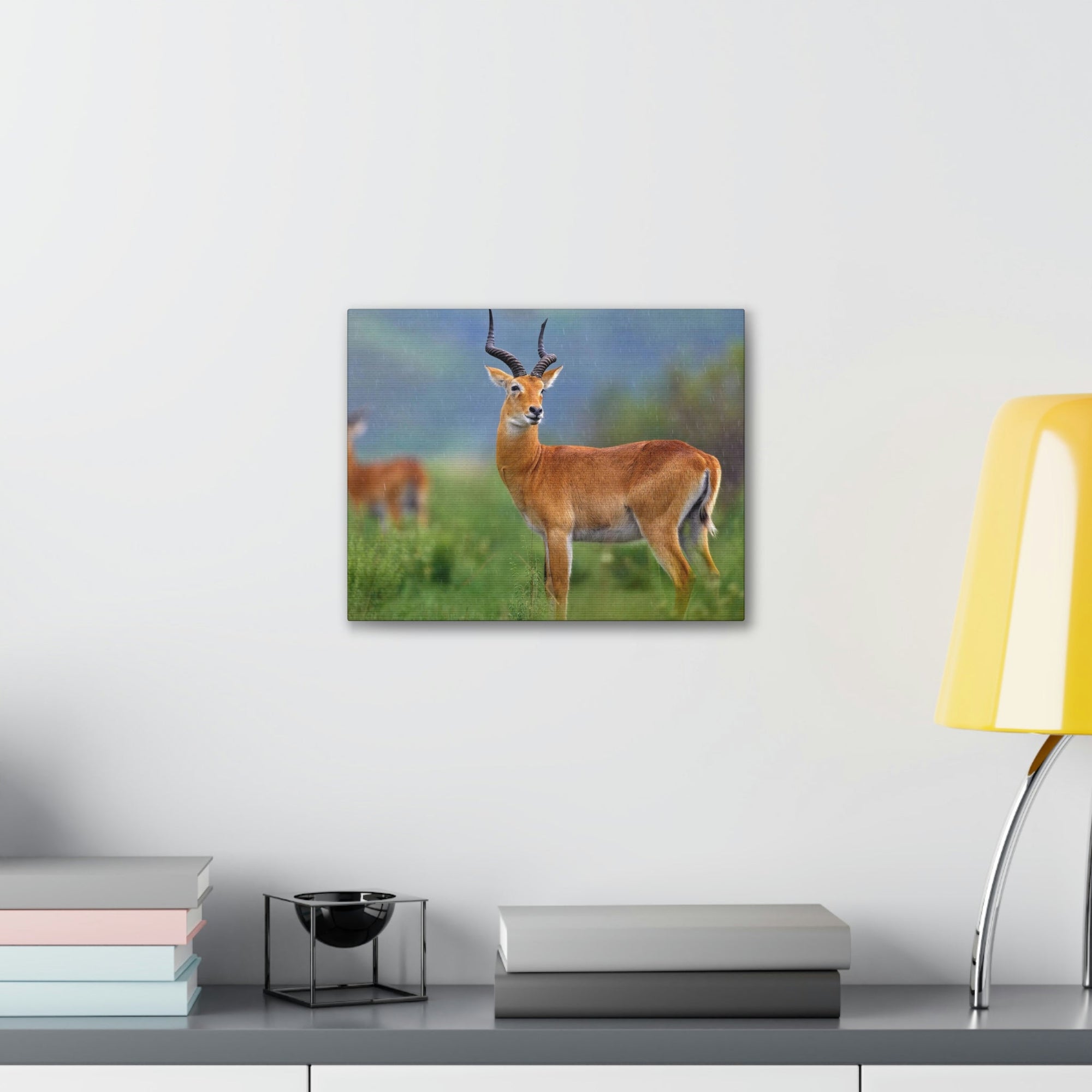 Scripture Walls Majestic Antelope Art Majestic Antelope Print Animal Wall Art Wildlife Canvas Prints Wall Art Ready to Hang Unframed-Express Your Love Gifts