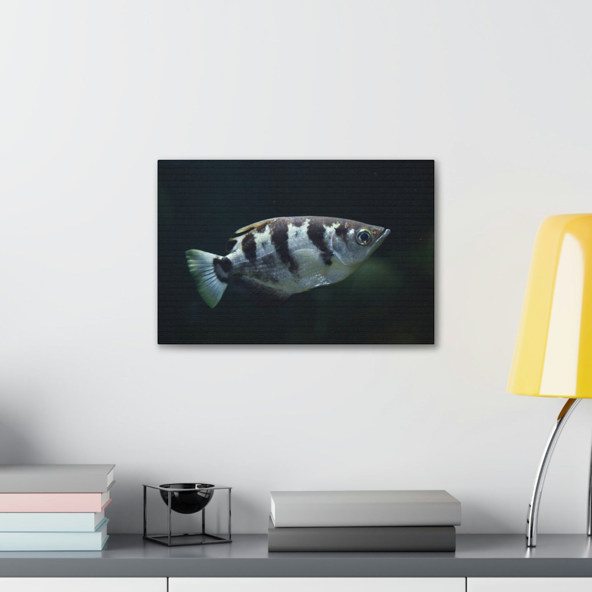 Scripture Walls Majestic Archer Fish Art Majestic Archer Fish Print Animal Wall Art Wildlife Canvas Prints Wall Art Ready to Hang Unframed-Express Your Love Gifts