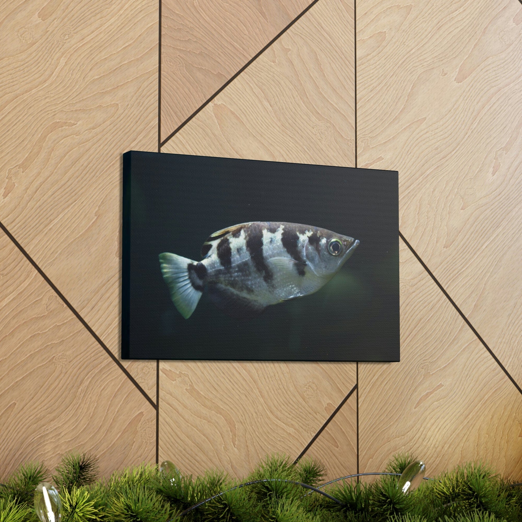 Scripture Walls Majestic Archer Fish Art Majestic Archer Fish Print Animal Wall Art Wildlife Canvas Prints Wall Art Ready to Hang Unframed-Express Your Love Gifts