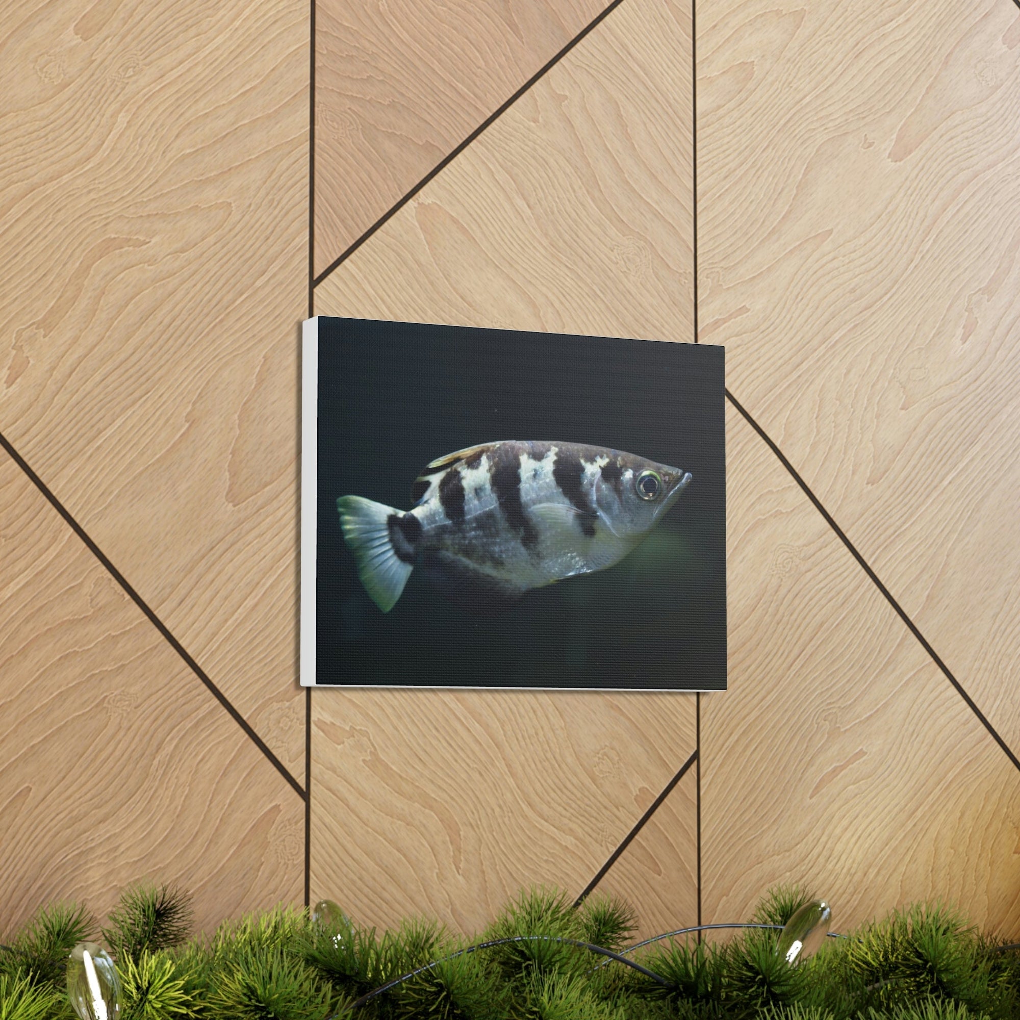 Scripture Walls Majestic Archer Fish Art Majestic Archer Fish Print Animal Wall Art Wildlife Canvas Prints Wall Art Ready to Hang Unframed-Express Your Love Gifts