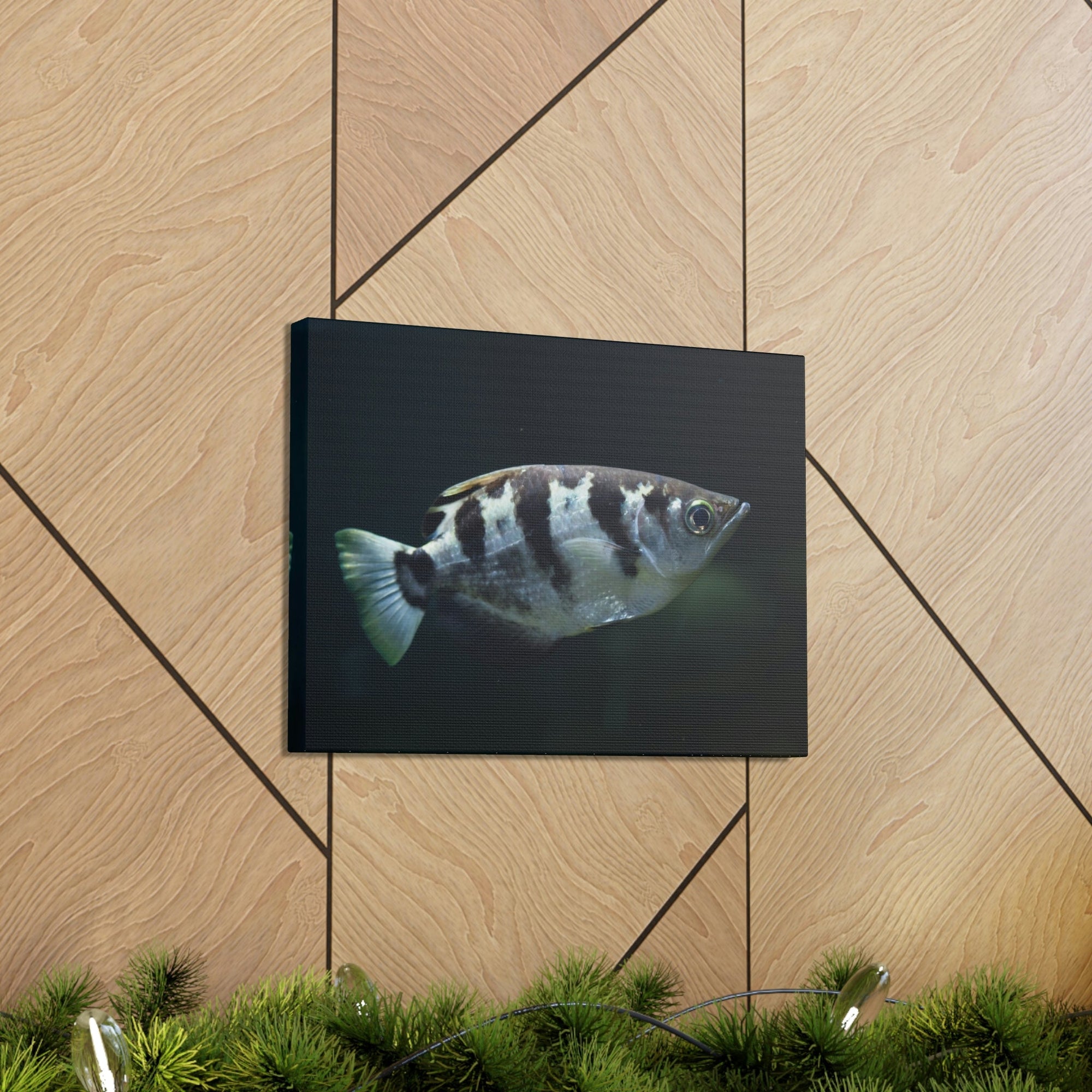 Scripture Walls Majestic Archer Fish Art Majestic Archer Fish Print Animal Wall Art Wildlife Canvas Prints Wall Art Ready to Hang Unframed-Express Your Love Gifts