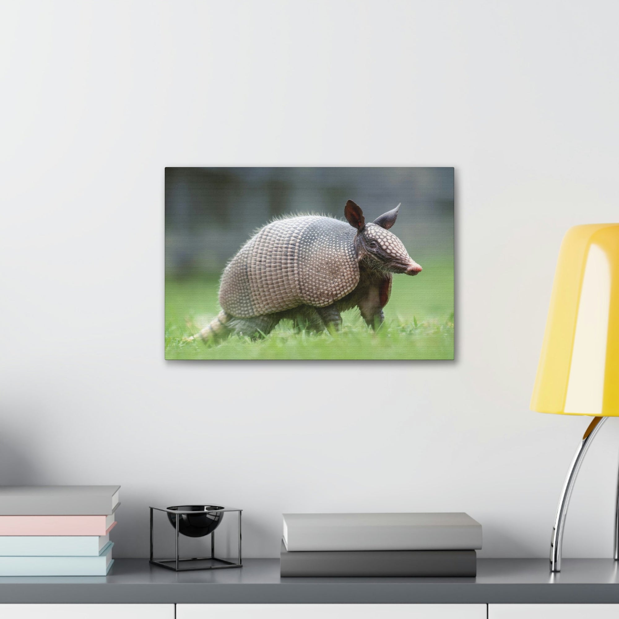 Scripture Walls Majestic Armadillo Art Majestic Armadillo Print Animal Wall Art Wildlife Canvas Prints Wall Art Ready to Hang Unframed-Express Your Love Gifts