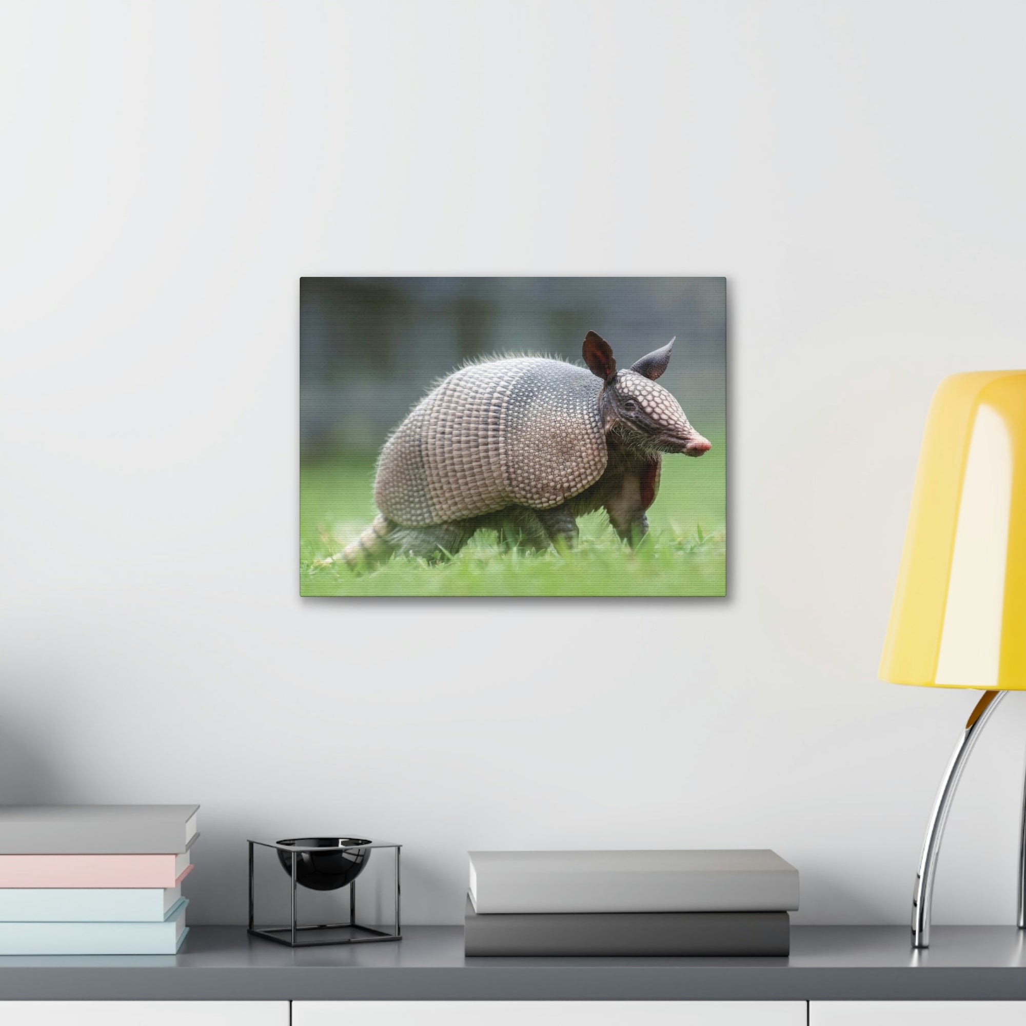 Scripture Walls Majestic Armadillo Art Majestic Armadillo Print Animal Wall Art Wildlife Canvas Prints Wall Art Ready to Hang Unframed-Express Your Love Gifts