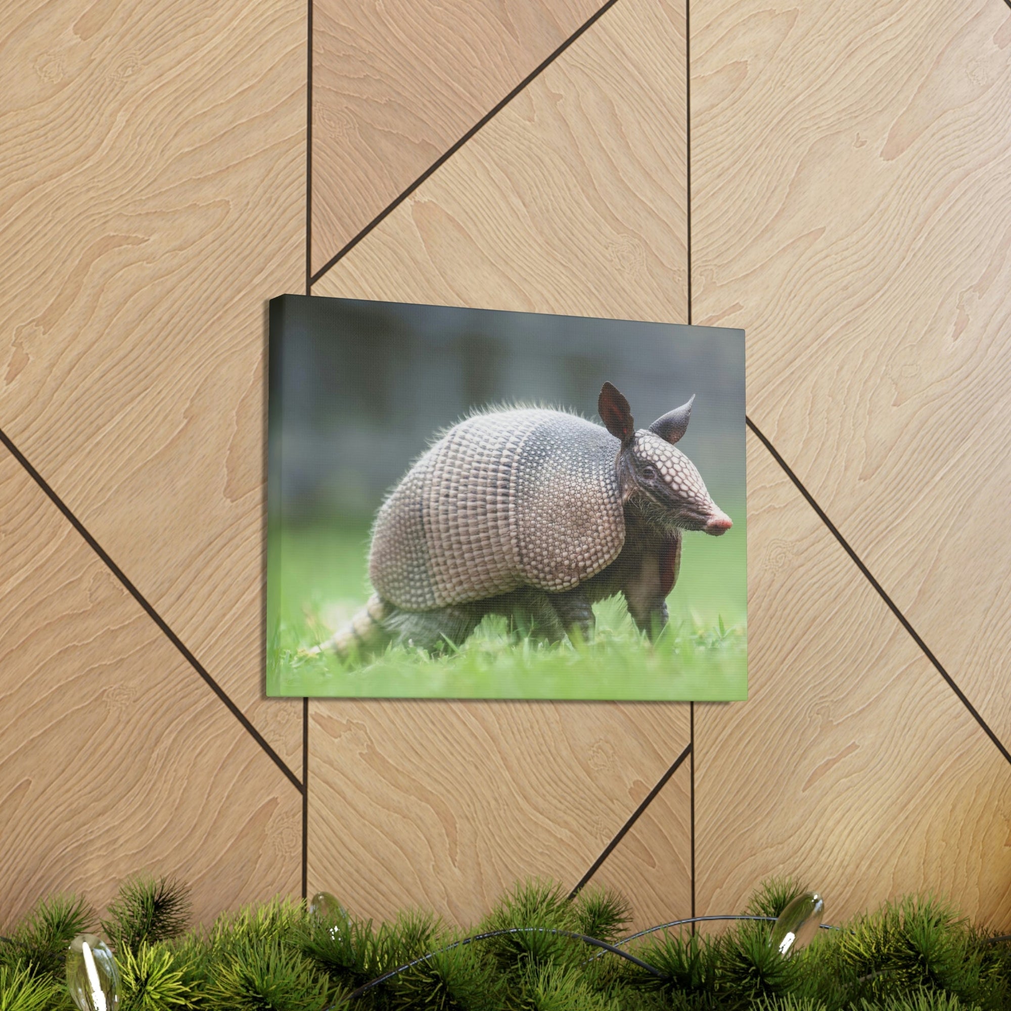 Scripture Walls Majestic Armadillo Art Majestic Armadillo Print Animal Wall Art Wildlife Canvas Prints Wall Art Ready to Hang Unframed-Express Your Love Gifts