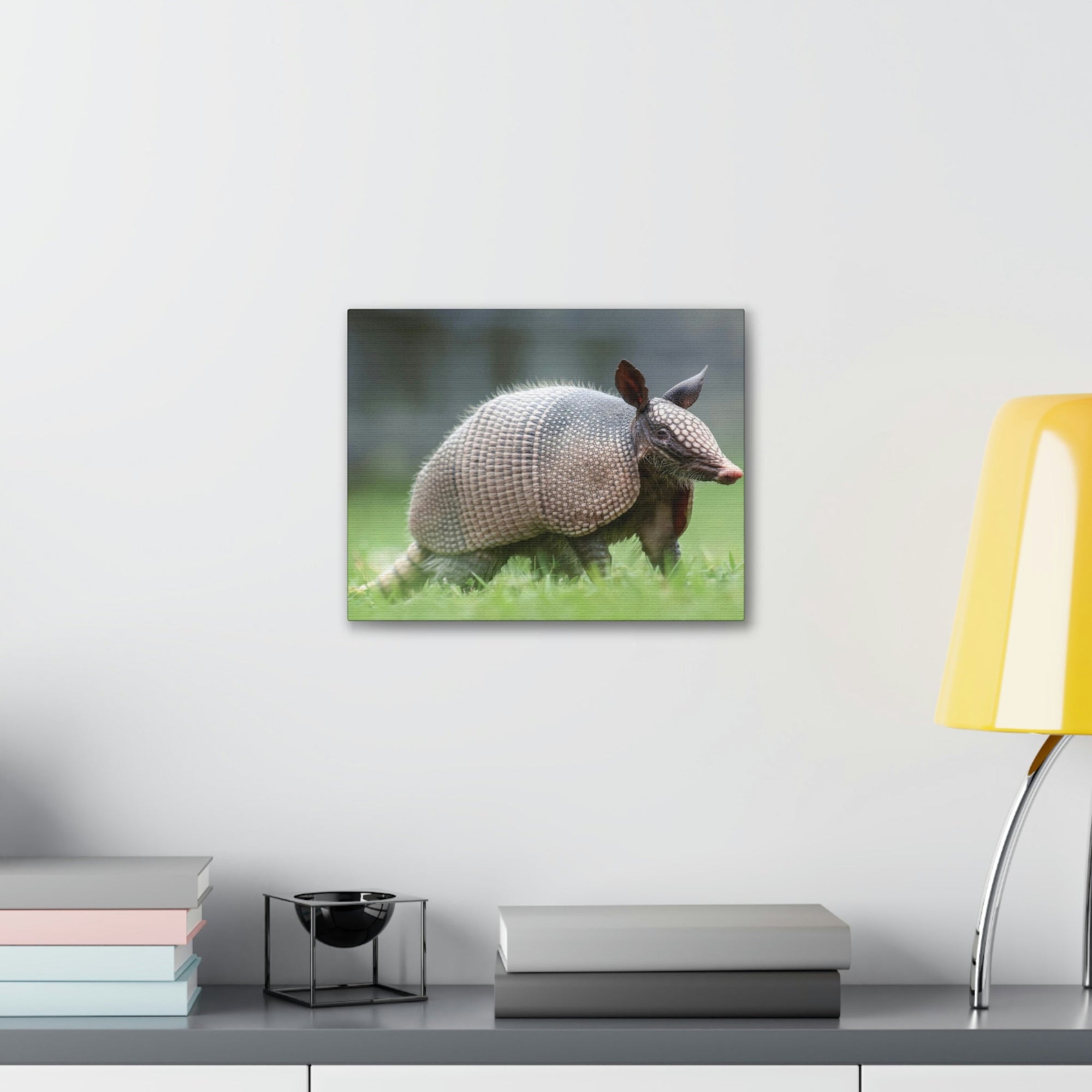 Scripture Walls Majestic Armadillo Art Majestic Armadillo Print Animal Wall Art Wildlife Canvas Prints Wall Art Ready to Hang Unframed-Express Your Love Gifts