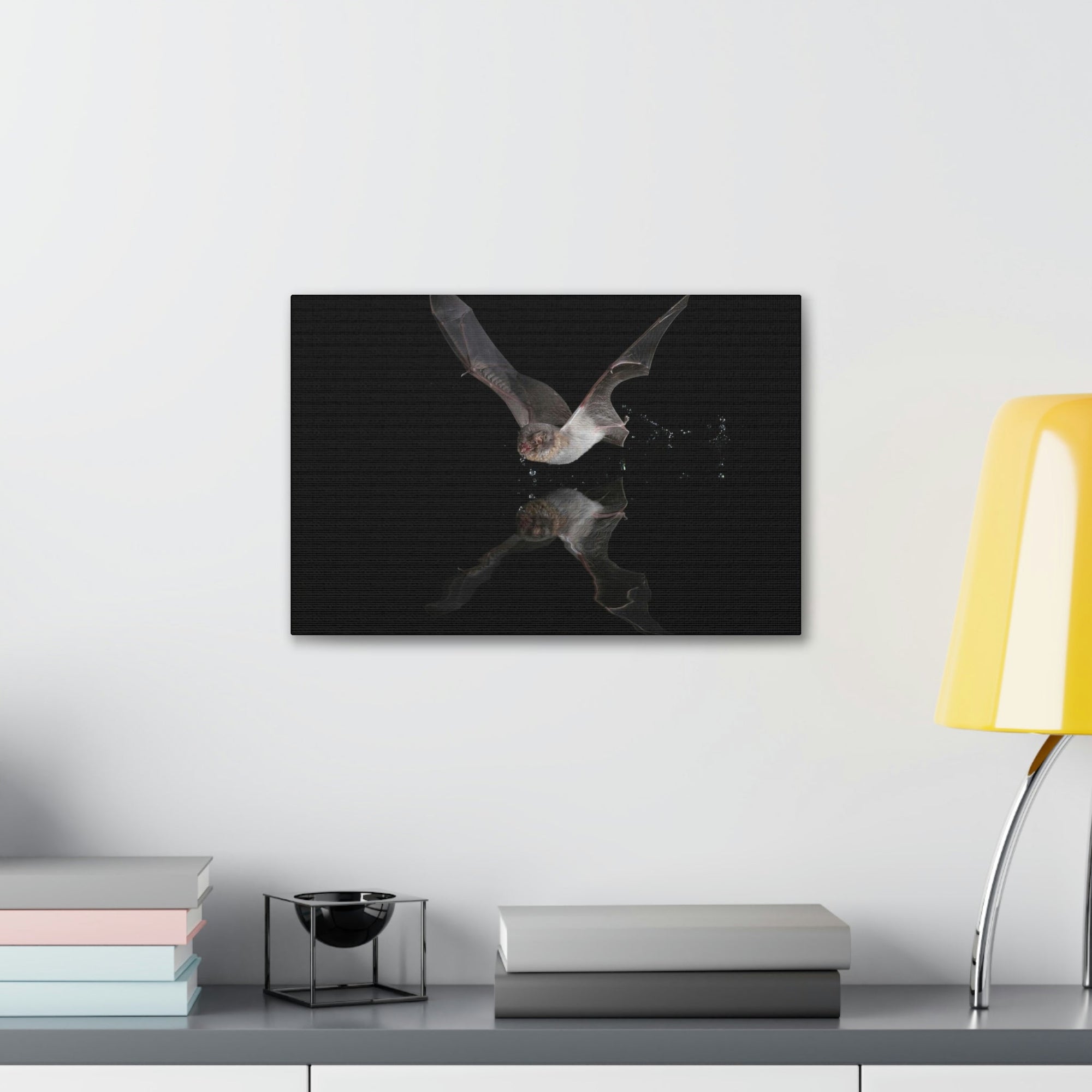 Scripture Walls Majestic Bat Art Majestic Bat Hound Print Animal Wall Art Wildlife Canvas Prints Wall Art Ready to Hang Unframed-Express Your Love Gifts