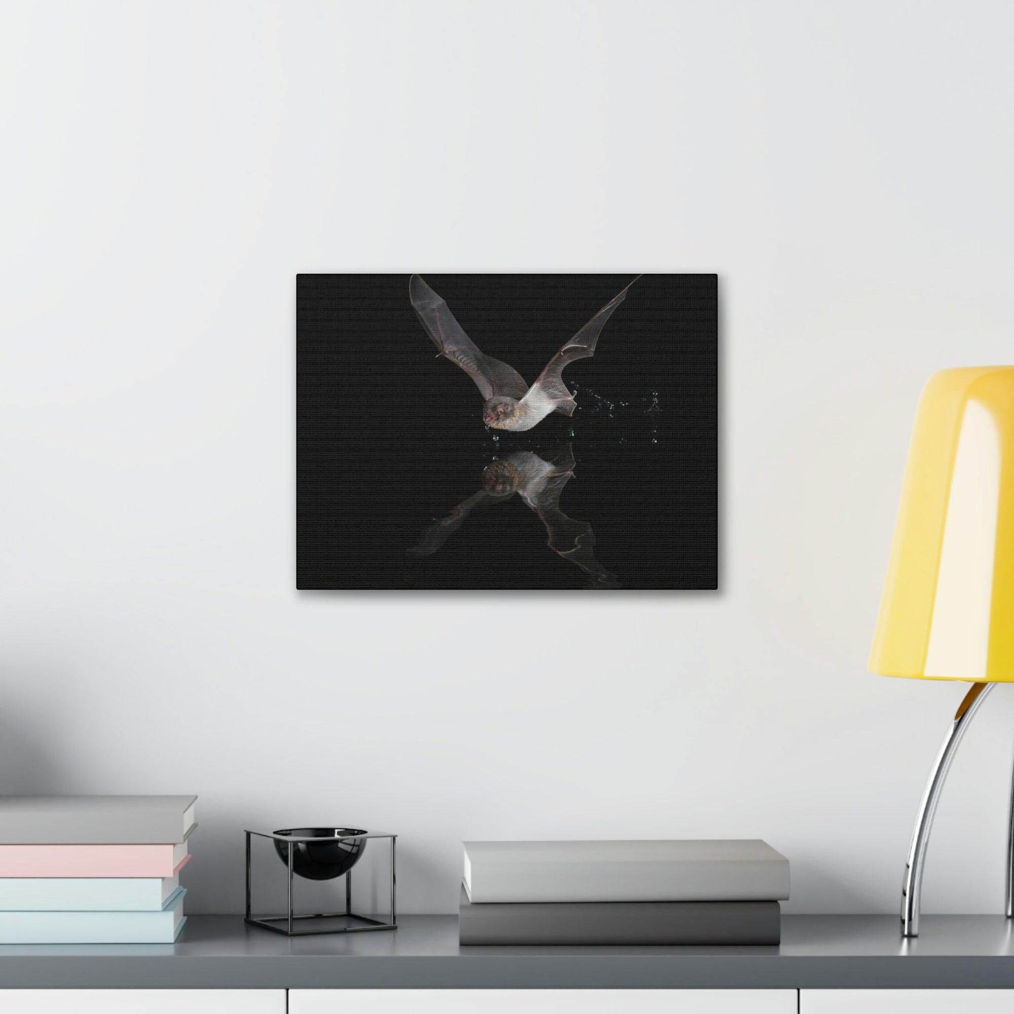 Scripture Walls Majestic Bat Art Majestic Bat Hound Print Animal Wall Art Wildlife Canvas Prints Wall Art Ready to Hang Unframed-Express Your Love Gifts