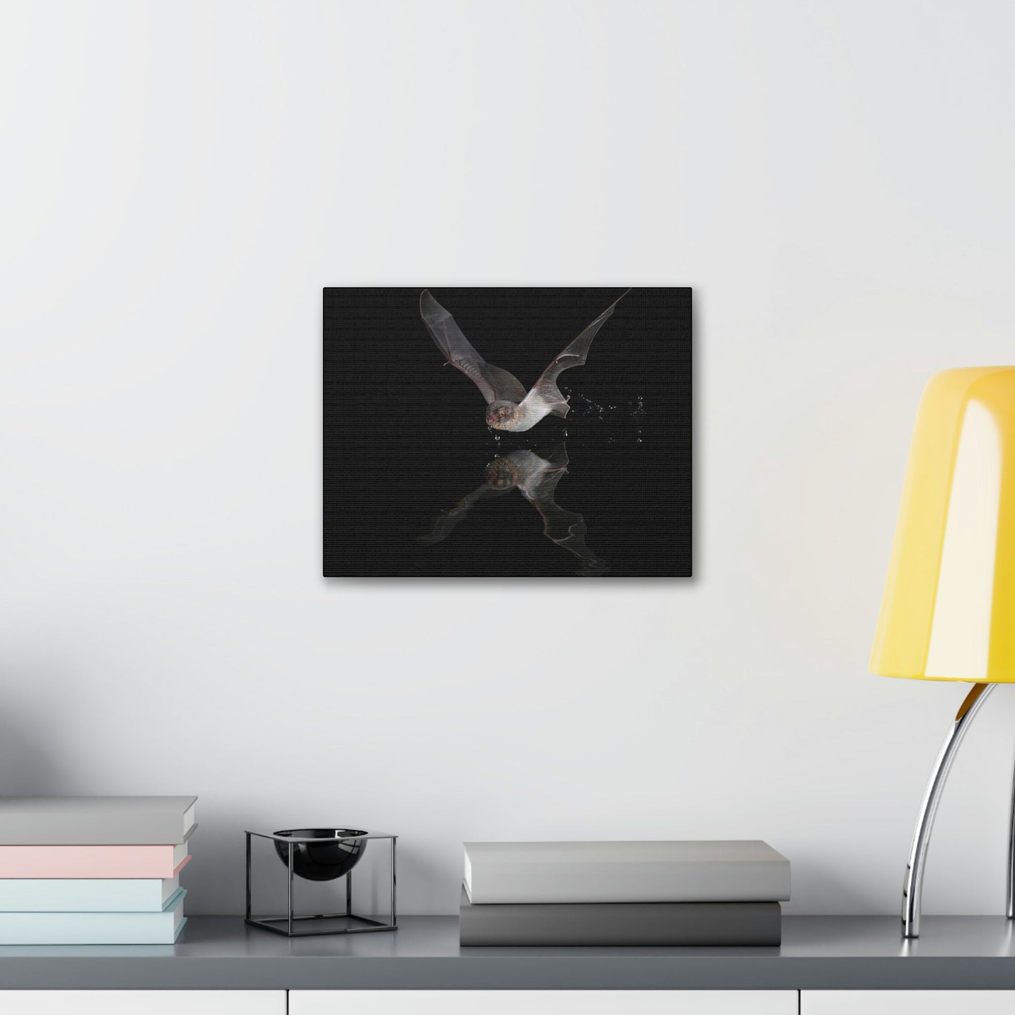 Scripture Walls Majestic Bat Art Majestic Bat Hound Print Animal Wall Art Wildlife Canvas Prints Wall Art Ready to Hang Unframed-Express Your Love Gifts