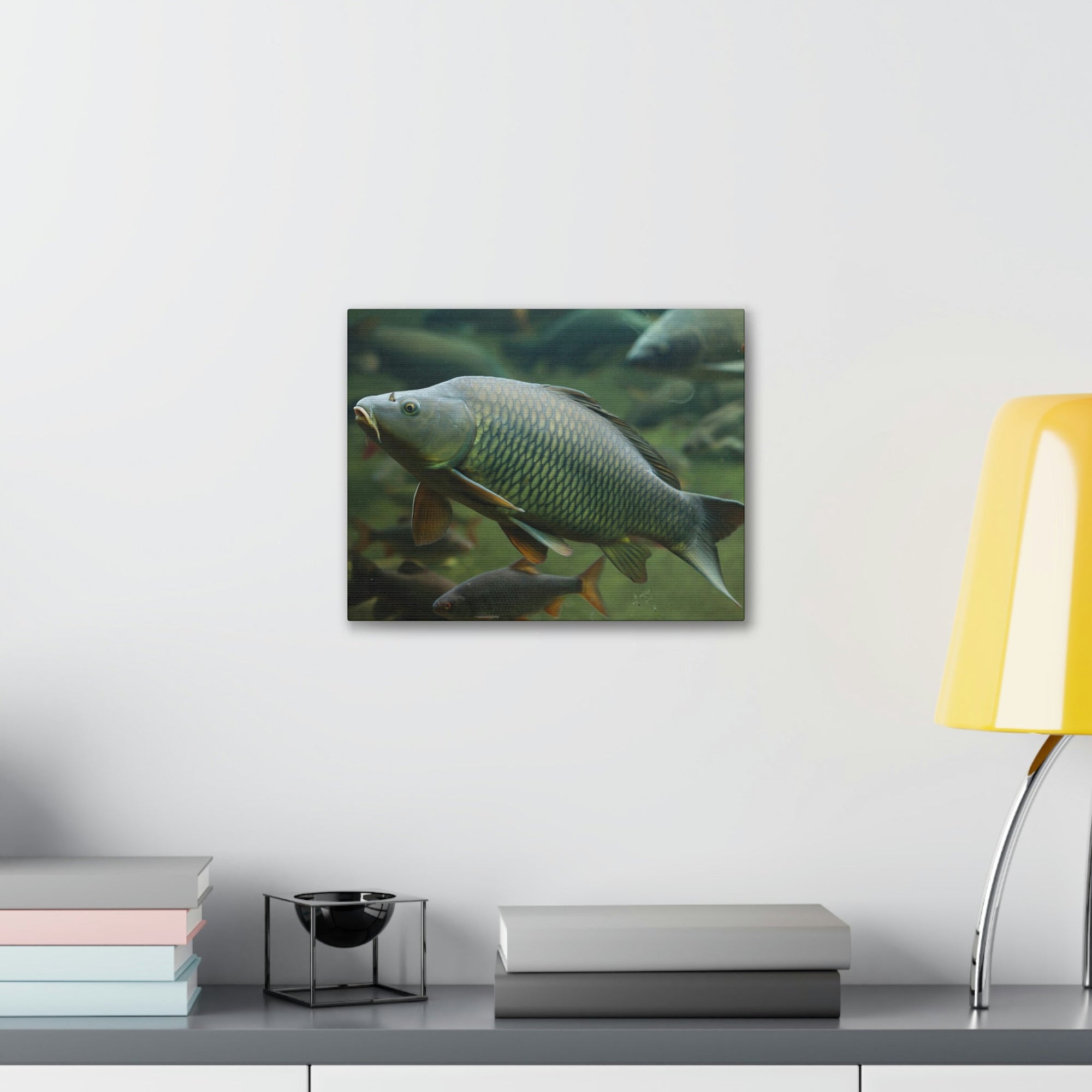 Scripture Walls Majestic Carp Art Majestic Carp Print Animal Wall Art Wildlife Canvas Prints Wall Art Ready to Hang Unframed-Express Your Love Gifts