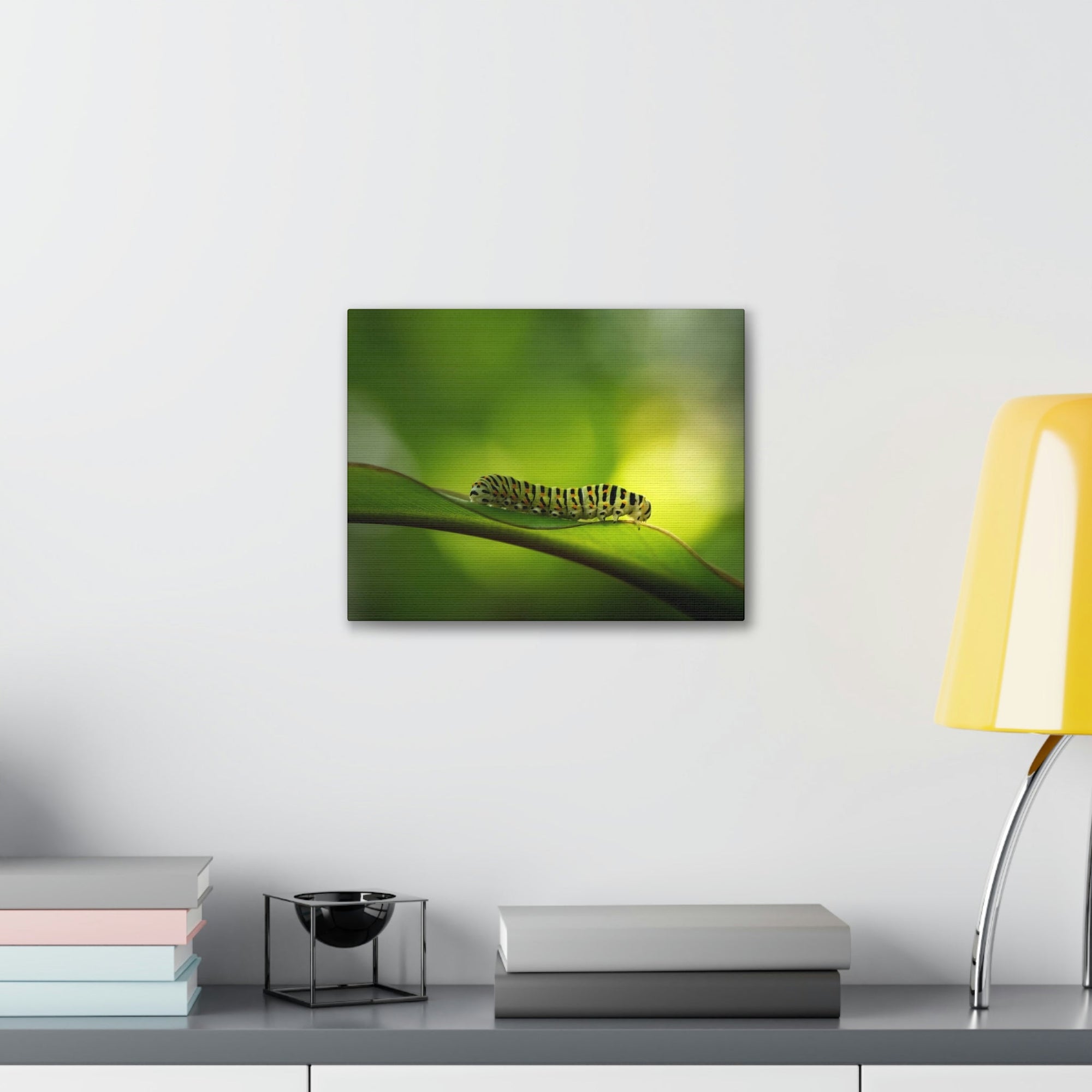 Scripture Walls Majestic Caterpillar Art Majestic Caterpillar Print Animal Wall Art Wildlife Canvas Prints Wall Art Ready to Hang Unframed-Express Your Love Gifts