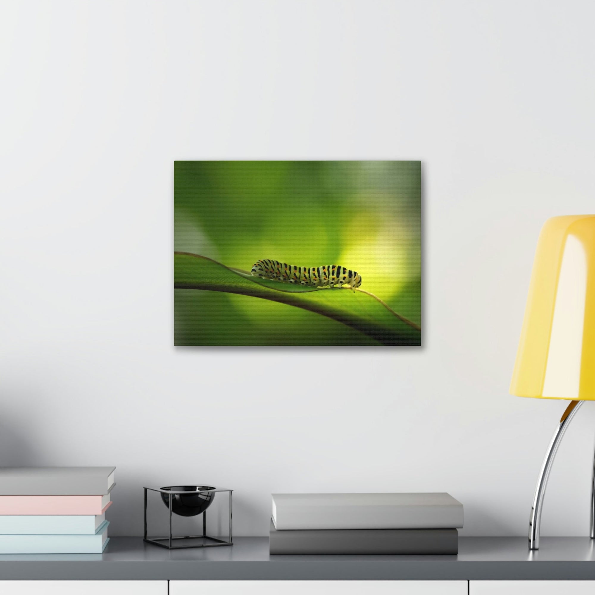 Scripture Walls Majestic Caterpillar Art Majestic Caterpillar Print Animal Wall Art Wildlife Canvas Prints Wall Art Ready to Hang Unframed-Express Your Love Gifts