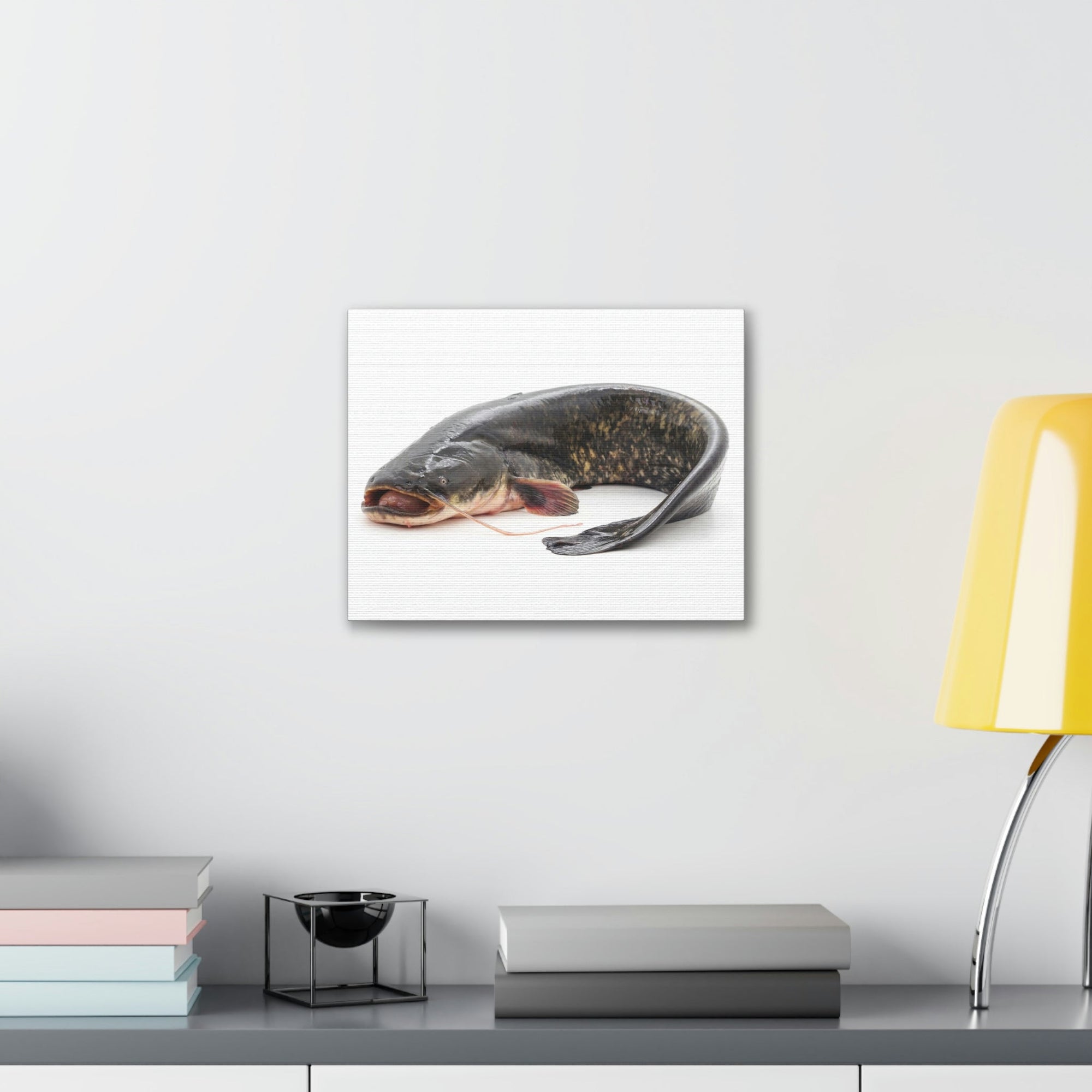 Scripture Walls Majestic Catfish Art Majestic Catfish Print Animal Wall Art Wildlife Canvas Prints Wall Art Ready to Hang Unframed-Express Your Love Gifts