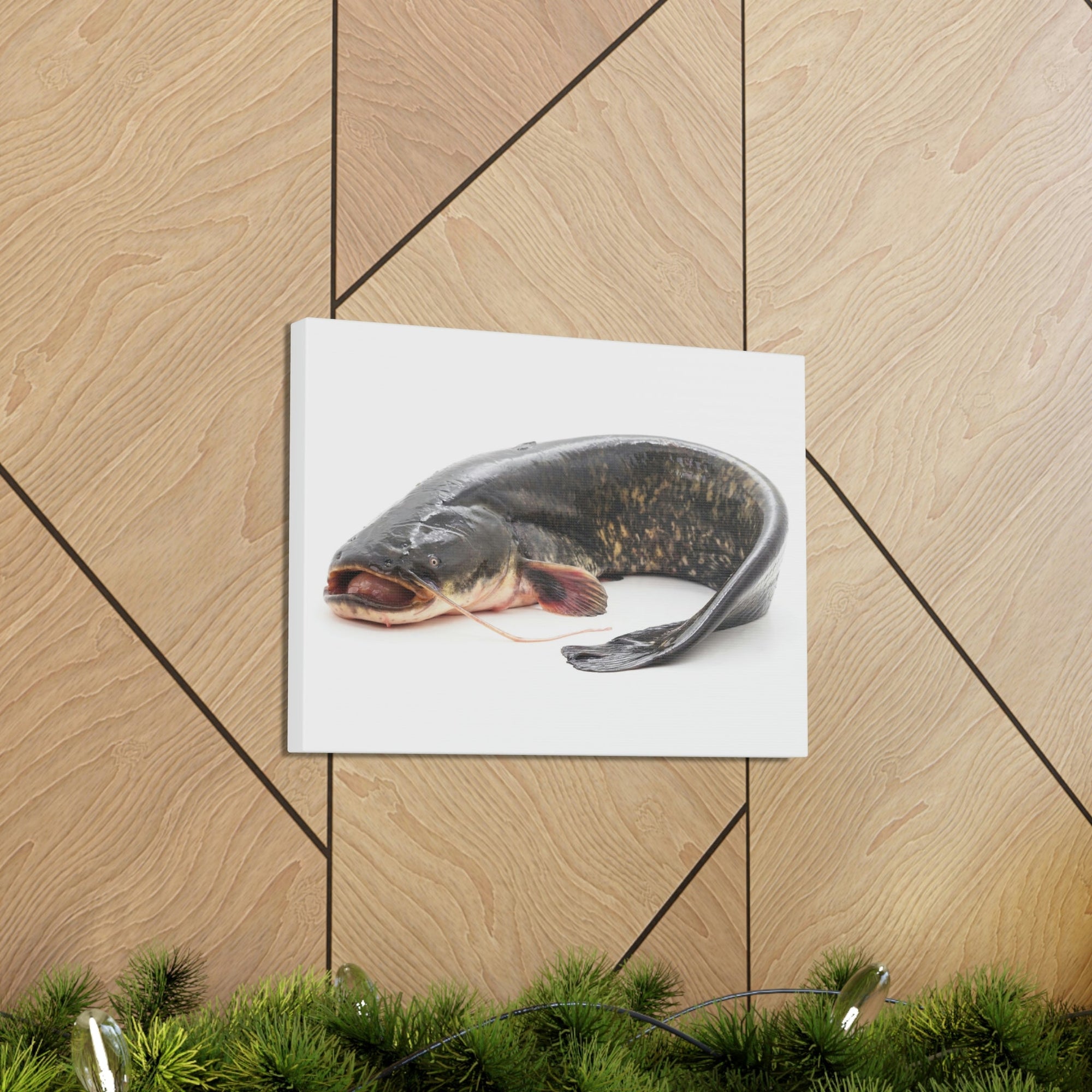 Scripture Walls Majestic Catfish Art Majestic Catfish Print Animal Wall Art Wildlife Canvas Prints Wall Art Ready to Hang Unframed-Express Your Love Gifts