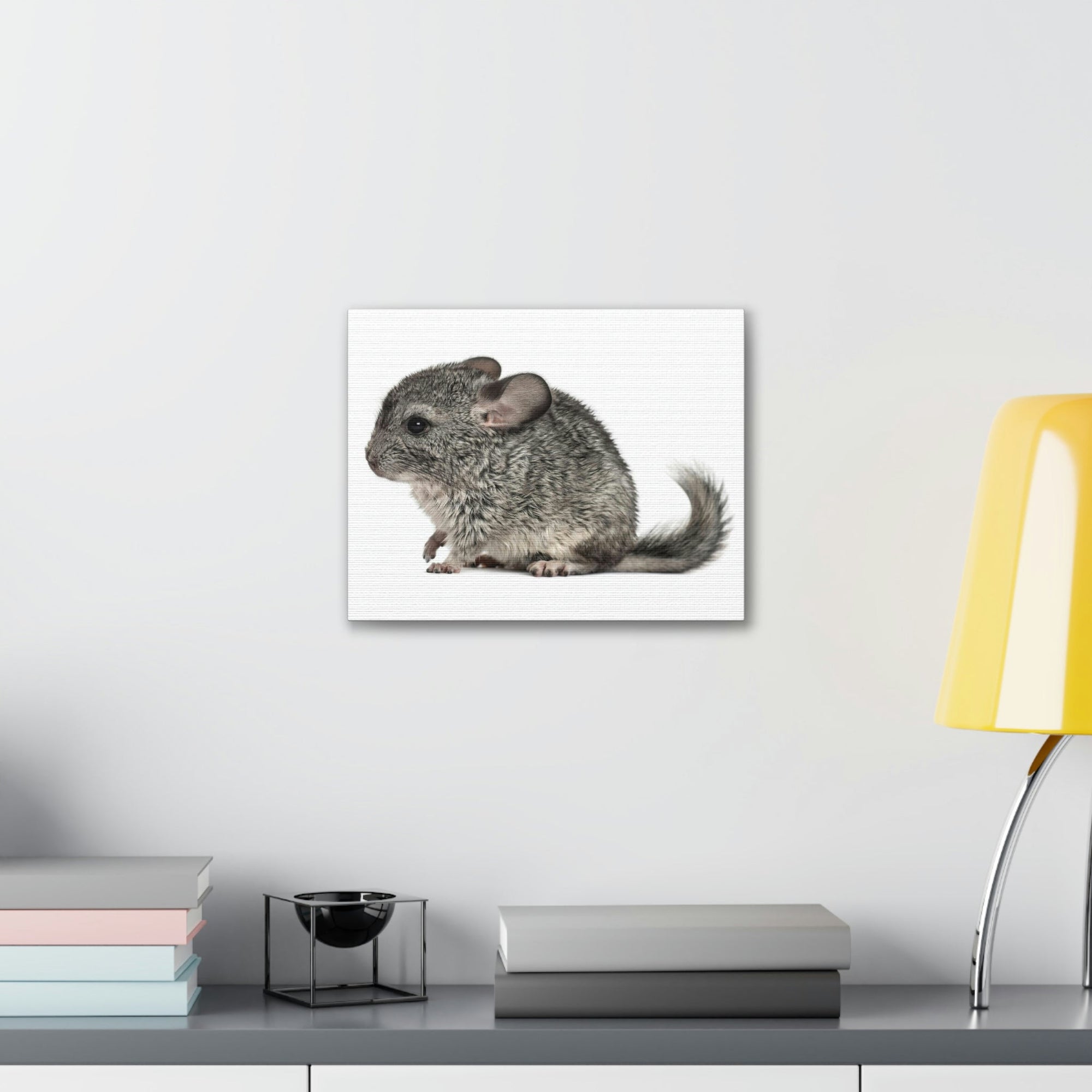 Scripture Walls Majestic Chinchilla Art Majestic Chinchilla Print Animal Wall Art Wildlife Canvas Prints Wall Art Ready to Hang Unframed-Express Your Love Gifts