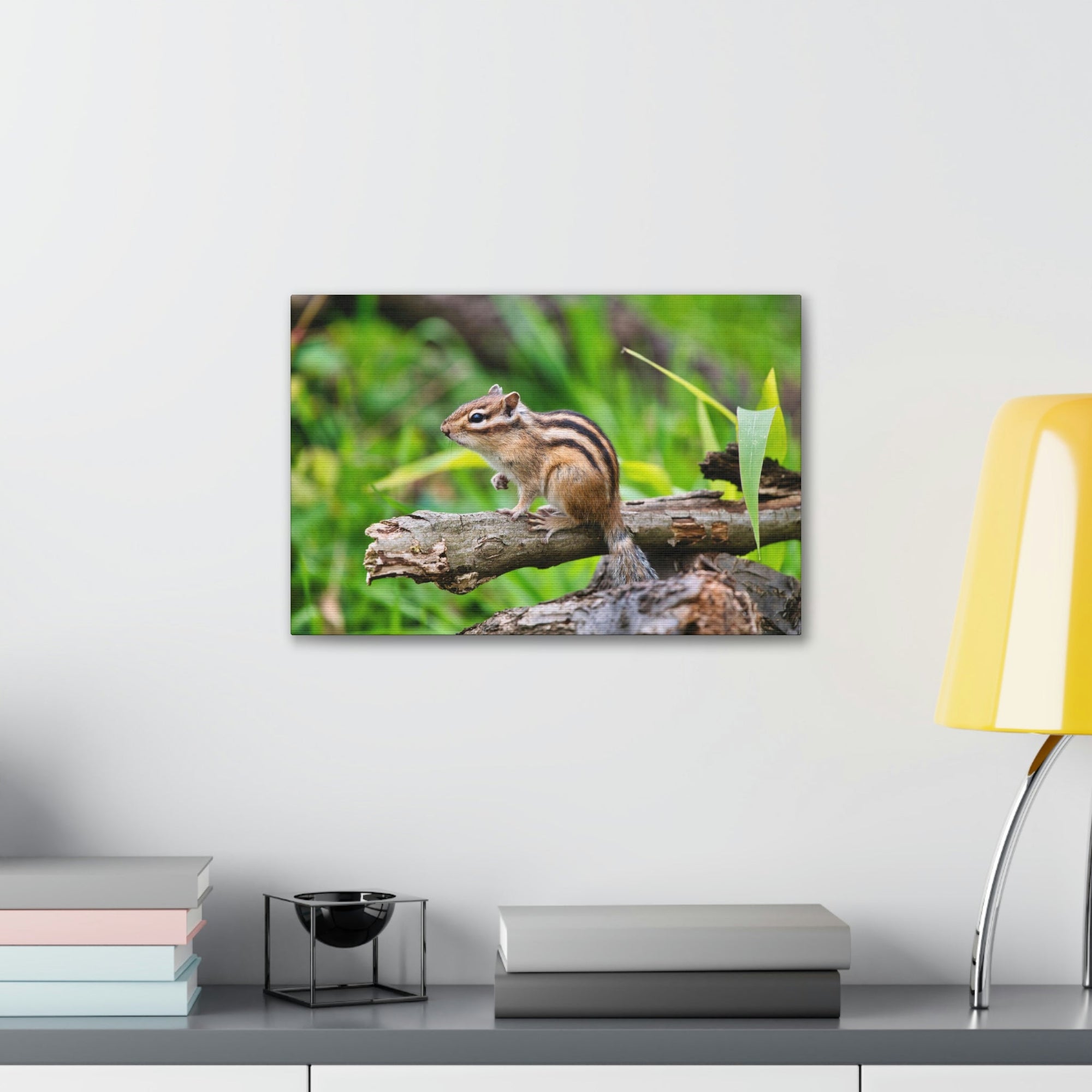 Scripture Walls Majestic Chipmunk Art Majestic Chipmunk Print Animal Wall Art Wildlife Canvas Prints Wall Art Ready to Hang Unframed-Express Your Love Gifts