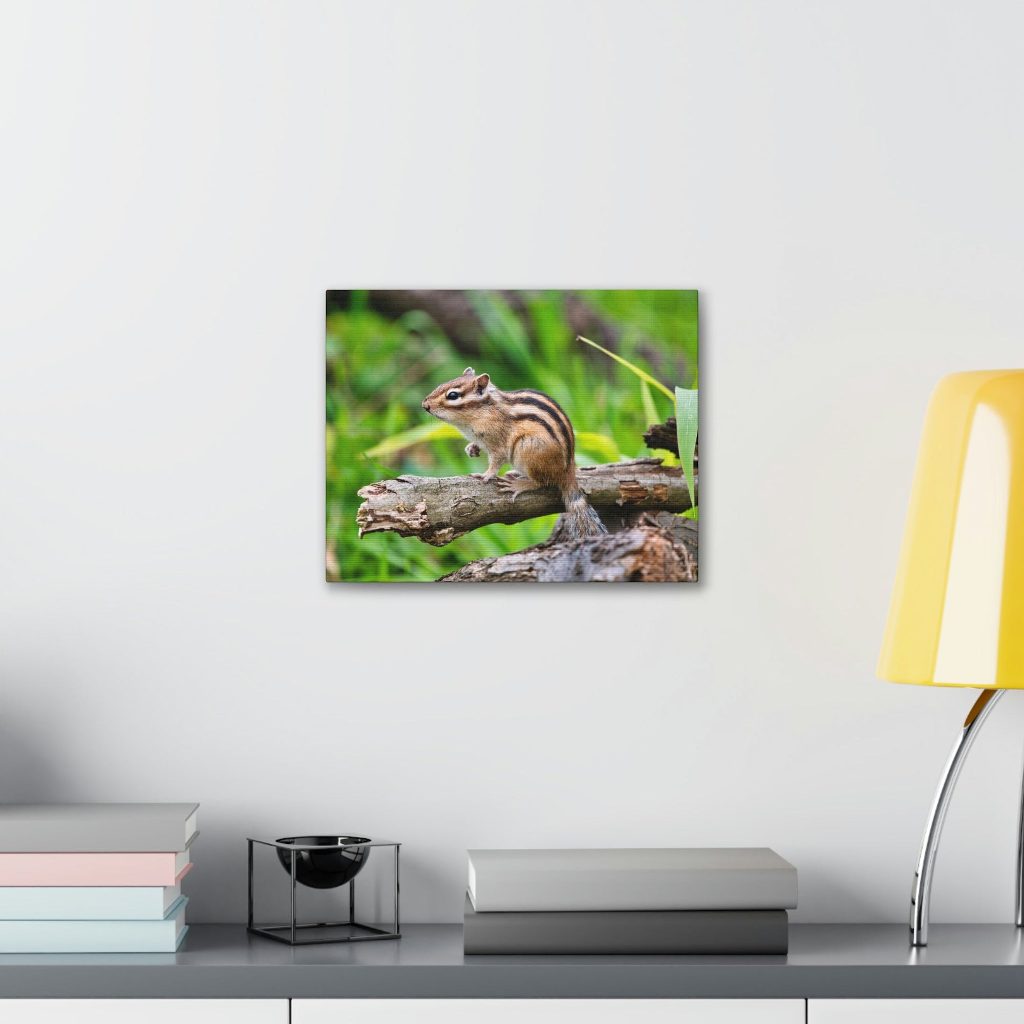 Scripture Walls Majestic Chipmunk Art Majestic Chipmunk Print Animal Wall Art Wildlife Canvas Prints Wall Art Ready to Hang Unframed-Express Your Love Gifts