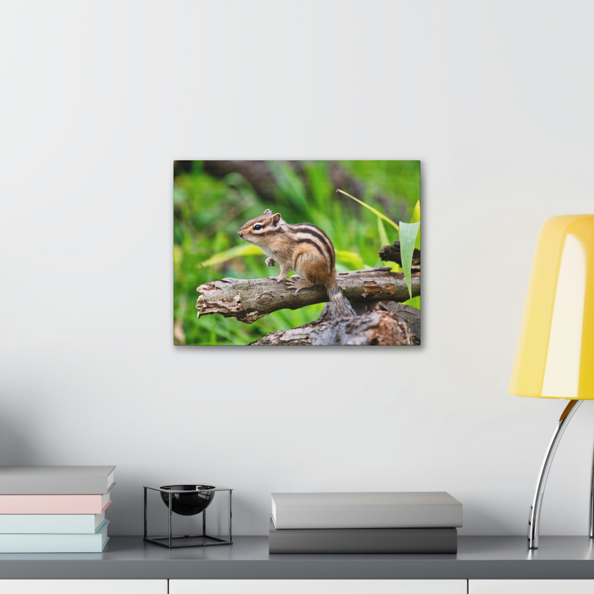 Scripture Walls Majestic Chipmunk Art Majestic Chipmunk Print Animal Wall Art Wildlife Canvas Prints Wall Art Ready to Hang Unframed-Express Your Love Gifts