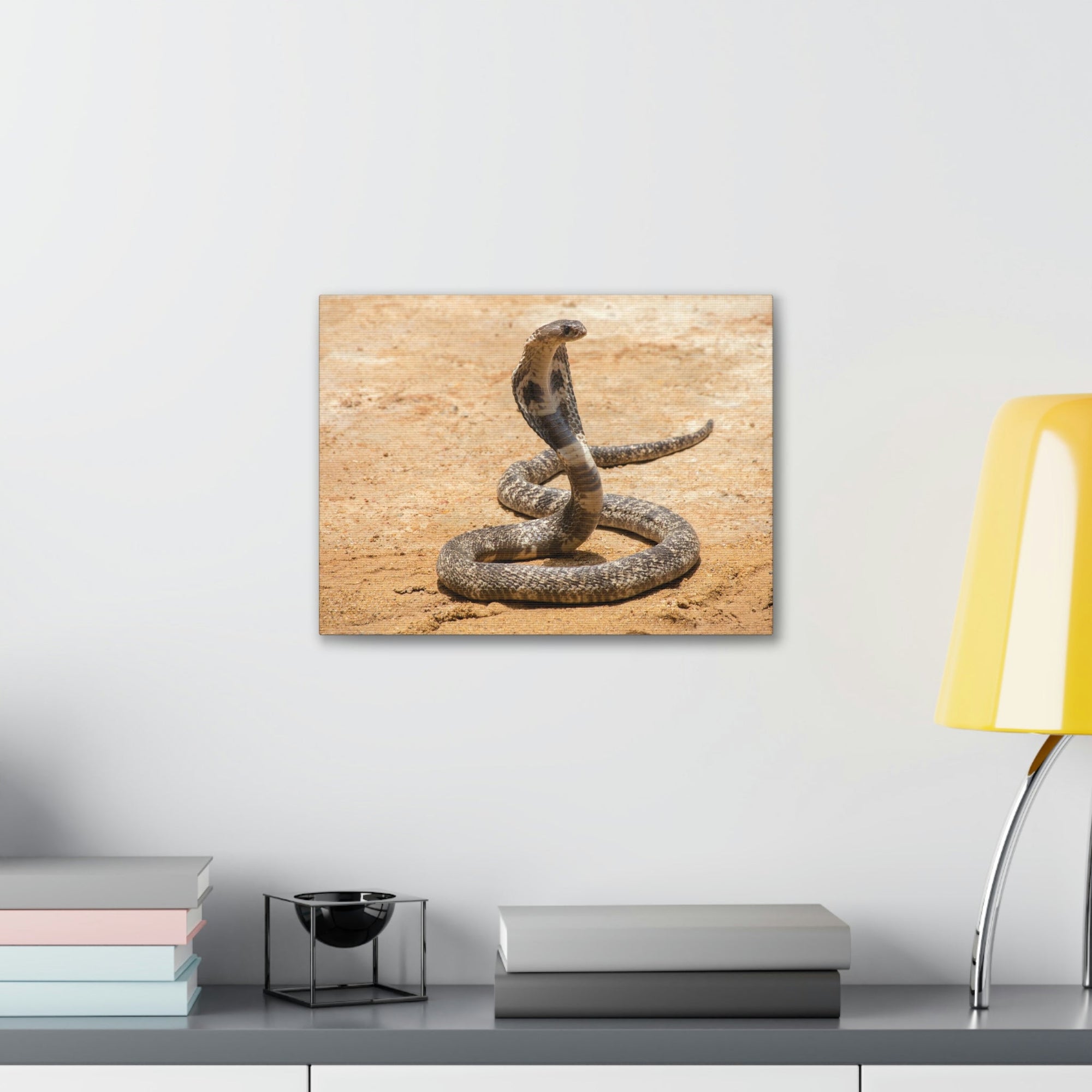 Scripture Walls Majestic Cobra Art Majestic Cobra Print Animal Wall Art Wildlife Canvas Prints Wall Art Ready to Hang Unframed-Express Your Love Gifts