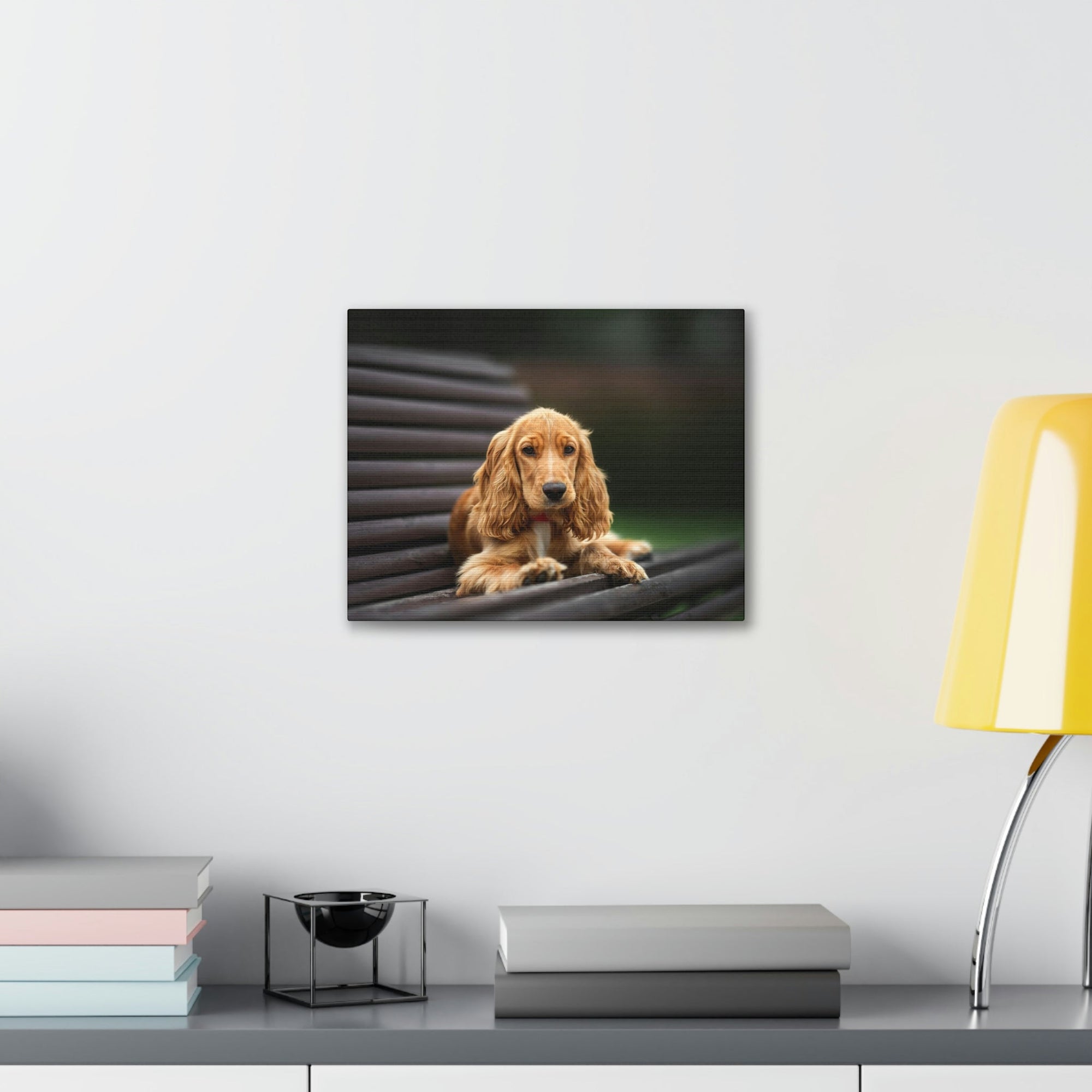 Scripture Walls Majestic Cocker Spaniel Art Majestic Cocker Spaniel Print Animal Wall Art Wildlife Canvas Prints Wall Art Ready to Hang Unframed-Express Your Love Gifts