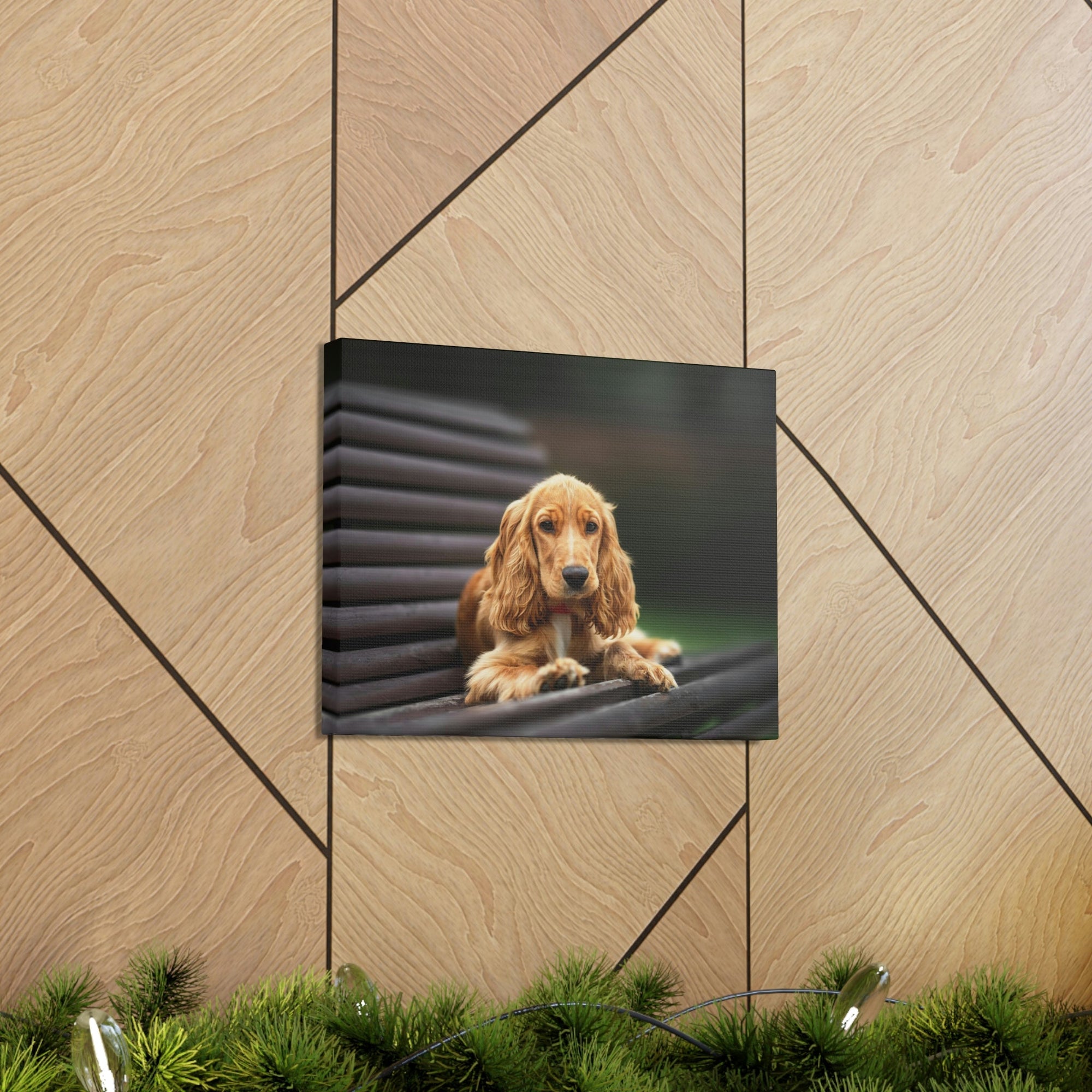 Scripture Walls Majestic Cocker Spaniel Art Majestic Cocker Spaniel Print Animal Wall Art Wildlife Canvas Prints Wall Art Ready to Hang Unframed-Express Your Love Gifts