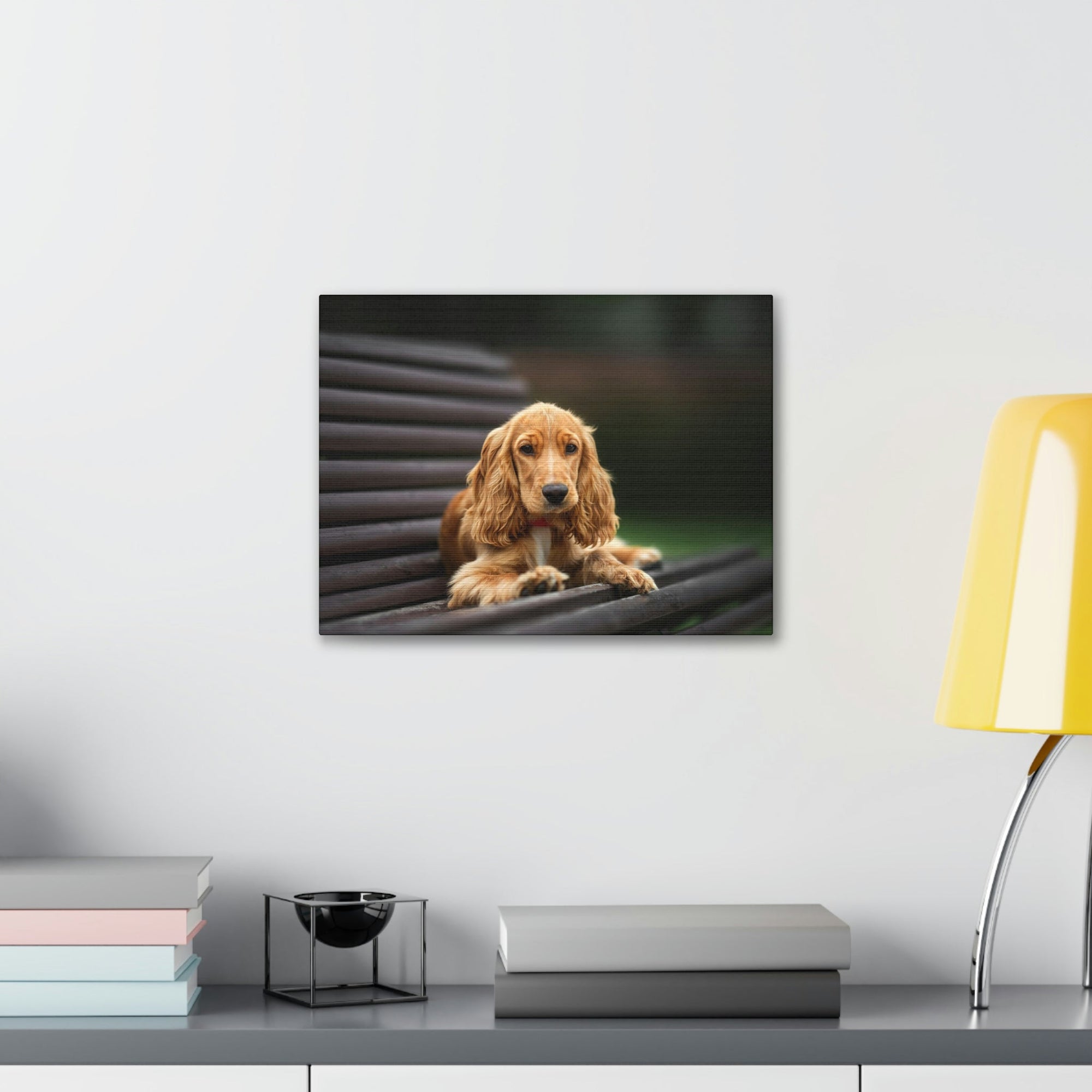 Scripture Walls Majestic Cocker Spaniel Art Majestic Cocker Spaniel Print Animal Wall Art Wildlife Canvas Prints Wall Art Ready to Hang Unframed-Express Your Love Gifts