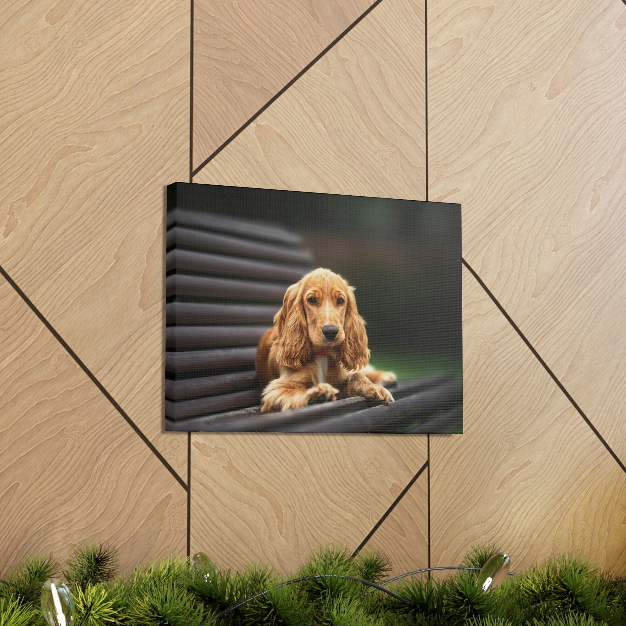 Scripture Walls Majestic Cocker Spaniel Art Majestic Cocker Spaniel Print Animal Wall Art Wildlife Canvas Prints Wall Art Ready to Hang Unframed-Express Your Love Gifts