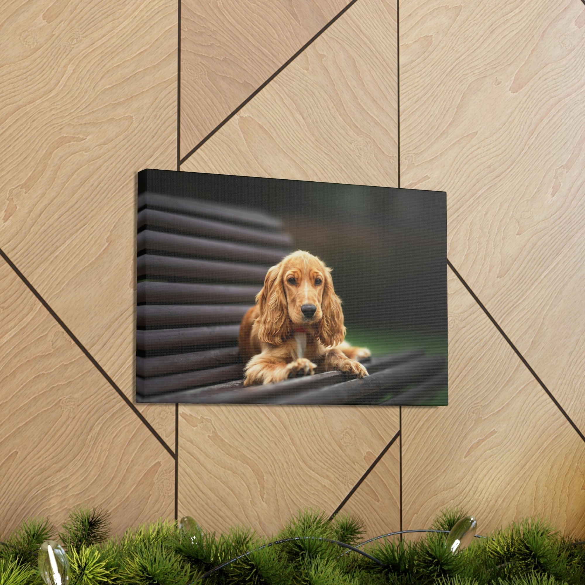 Scripture Walls Majestic Cocker Spaniel Art Majestic Cocker Spaniel Print Animal Wall Art Wildlife Canvas Prints Wall Art Ready to Hang Unframed-Express Your Love Gifts