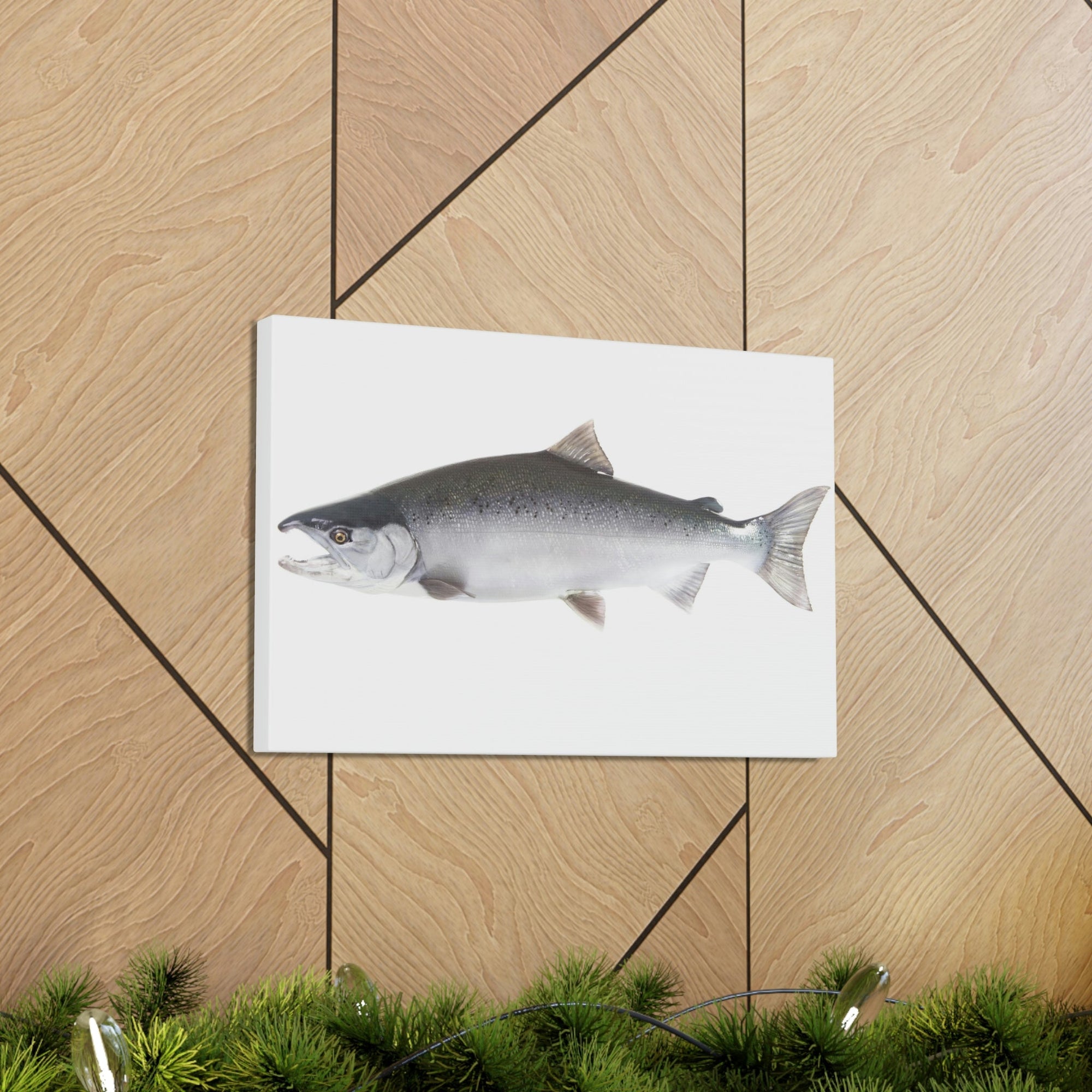 Scripture Walls Majestic Coho Art Majestic Coho Print Animal Wall Art Wildlife Canvas Prints Wall Art Ready to Hang Unframed-Express Your Love Gifts