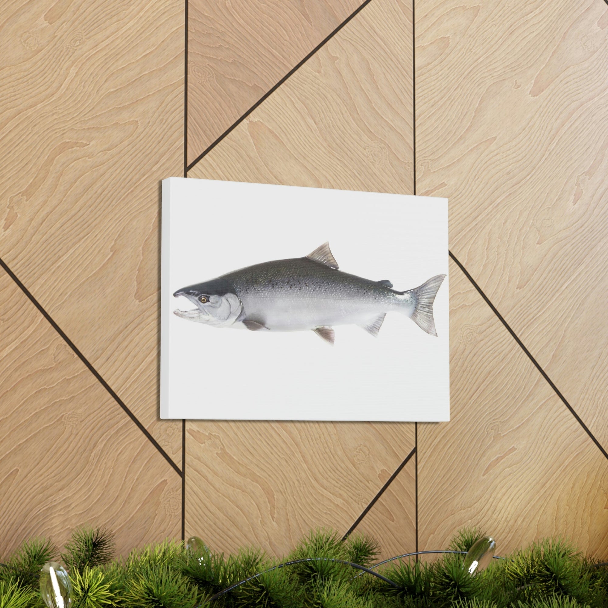 Scripture Walls Majestic Coho Art Majestic Coho Print Animal Wall Art Wildlife Canvas Prints Wall Art Ready to Hang Unframed-Express Your Love Gifts