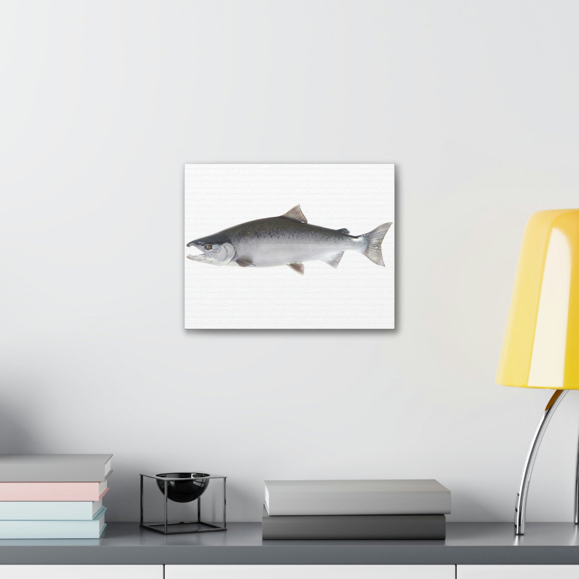 Scripture Walls Majestic Coho Art Majestic Coho Print Animal Wall Art Wildlife Canvas Prints Wall Art Ready to Hang Unframed-Express Your Love Gifts