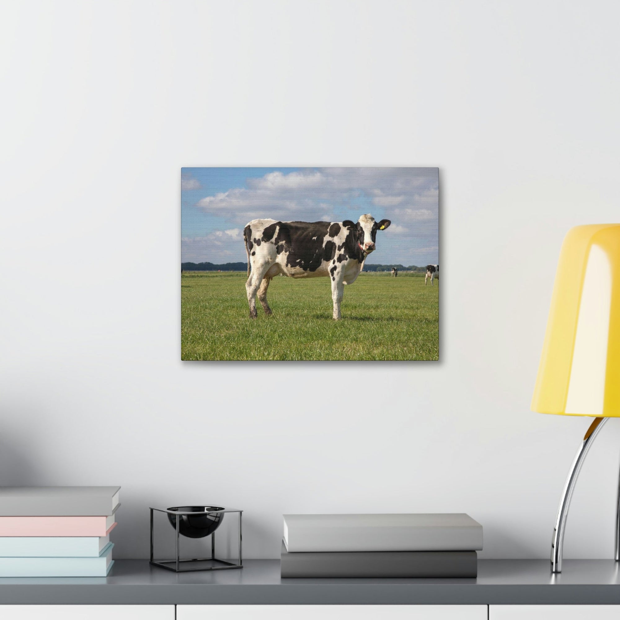 Scripture Walls Majestic Cow Art Majestic Cow Print Animal Wall Art Wildlife Canvas Prints Wall Art Ready to Hang Unframed-Express Your Love Gifts