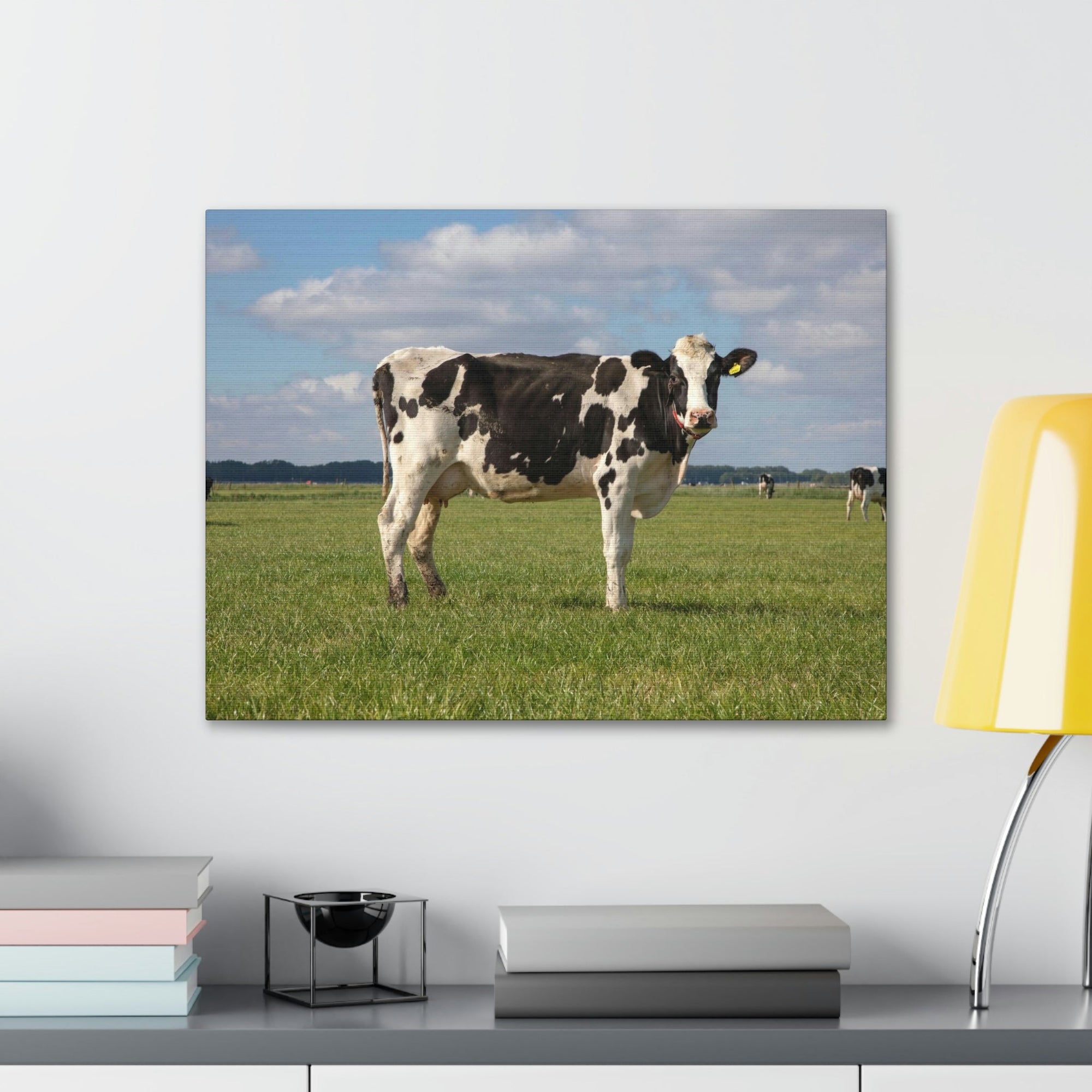 Scripture Walls Majestic Cow Art Majestic Cow Print Animal Wall Art Wildlife Canvas Prints Wall Art Ready to Hang Unframed-Express Your Love Gifts