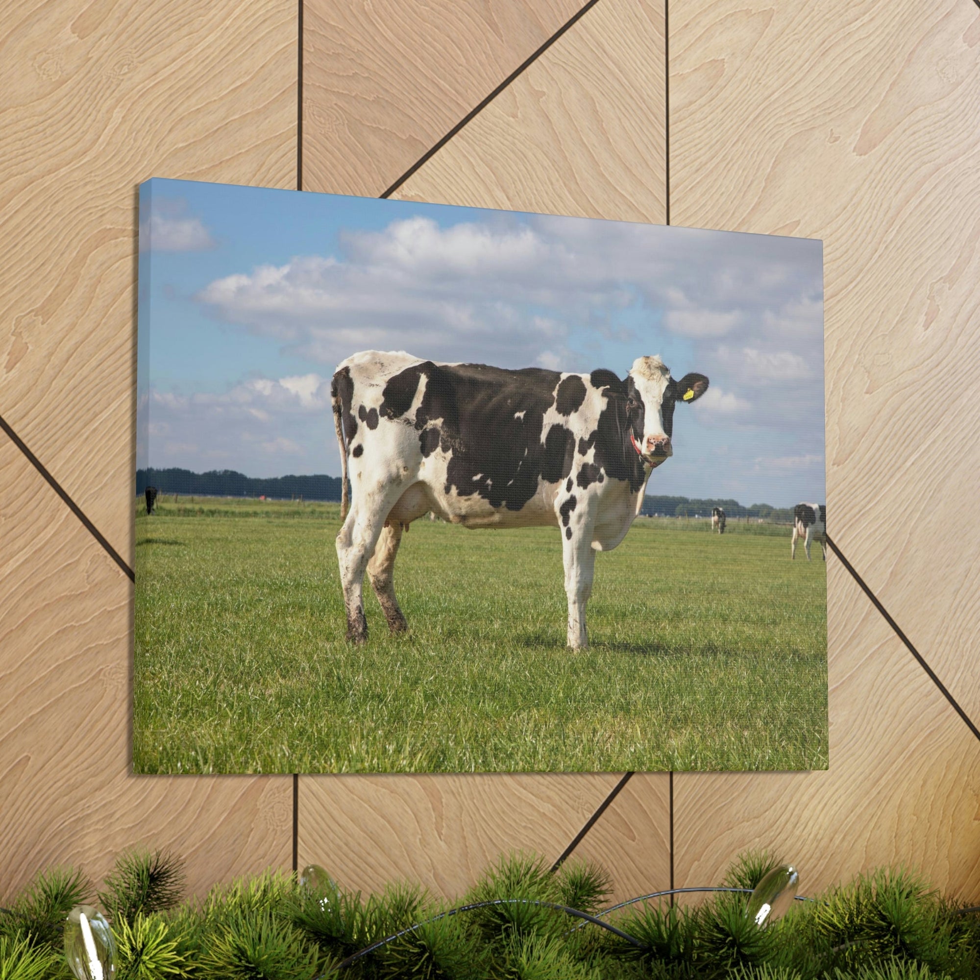 Scripture Walls Majestic Cow Art Majestic Cow Print Animal Wall Art Wildlife Canvas Prints Wall Art Ready to Hang Unframed-Express Your Love Gifts