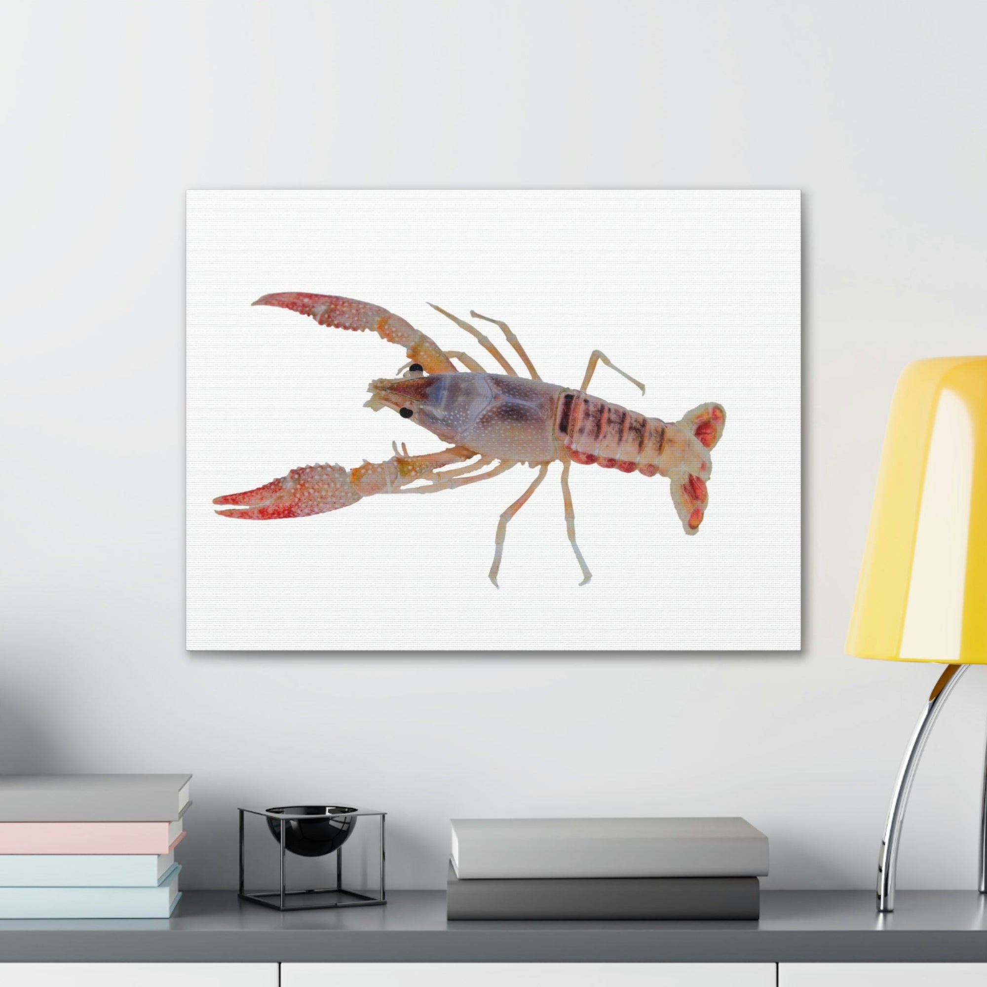 Scripture Walls Majestic Cray Fish Art Majestic Cray Fish Print Animal Wall Art Wildlife Canvas Prints Wall Art Ready to Hang Unframed-Express Your Love Gifts