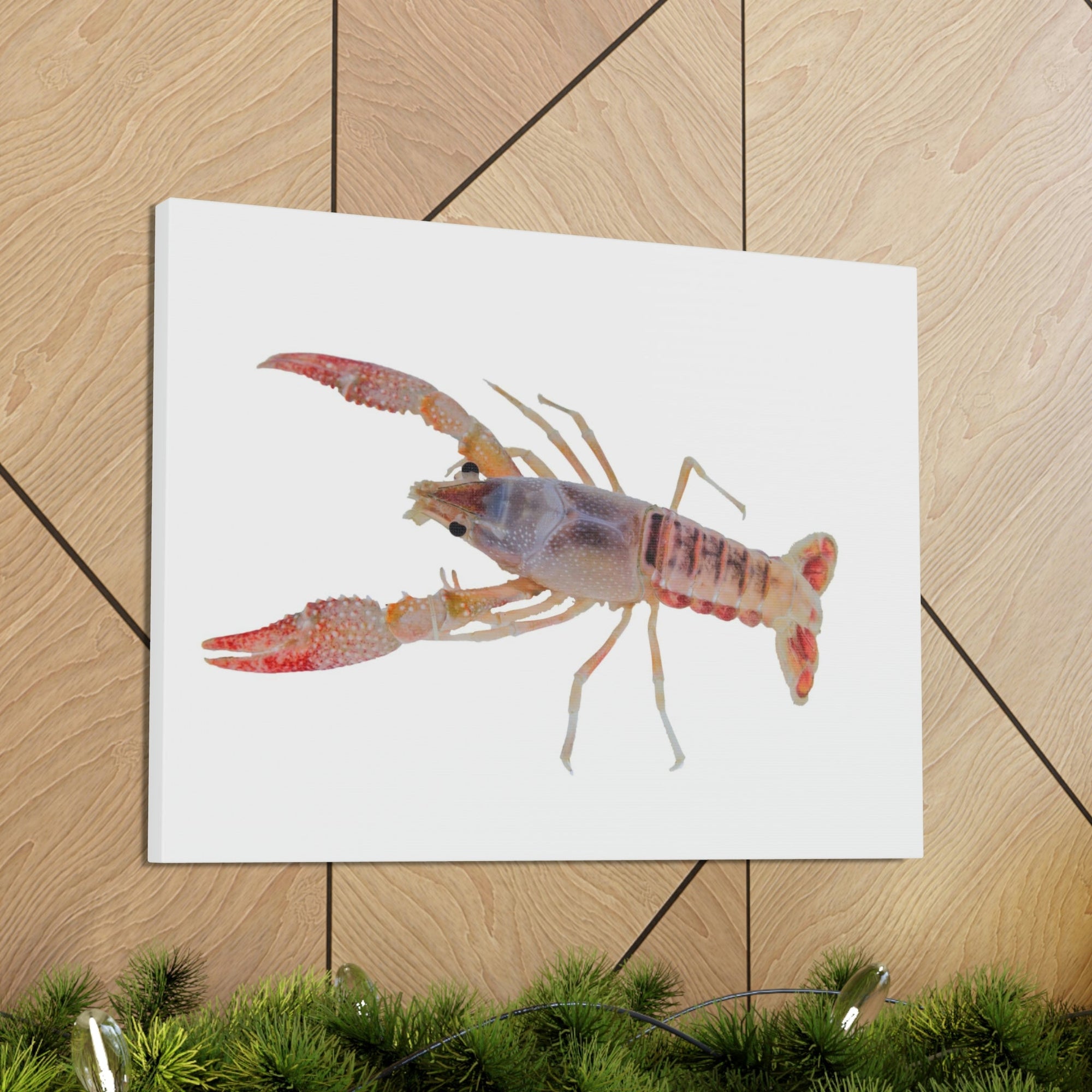 Scripture Walls Majestic Cray Fish Art Majestic Cray Fish Print Animal Wall Art Wildlife Canvas Prints Wall Art Ready to Hang Unframed-Express Your Love Gifts