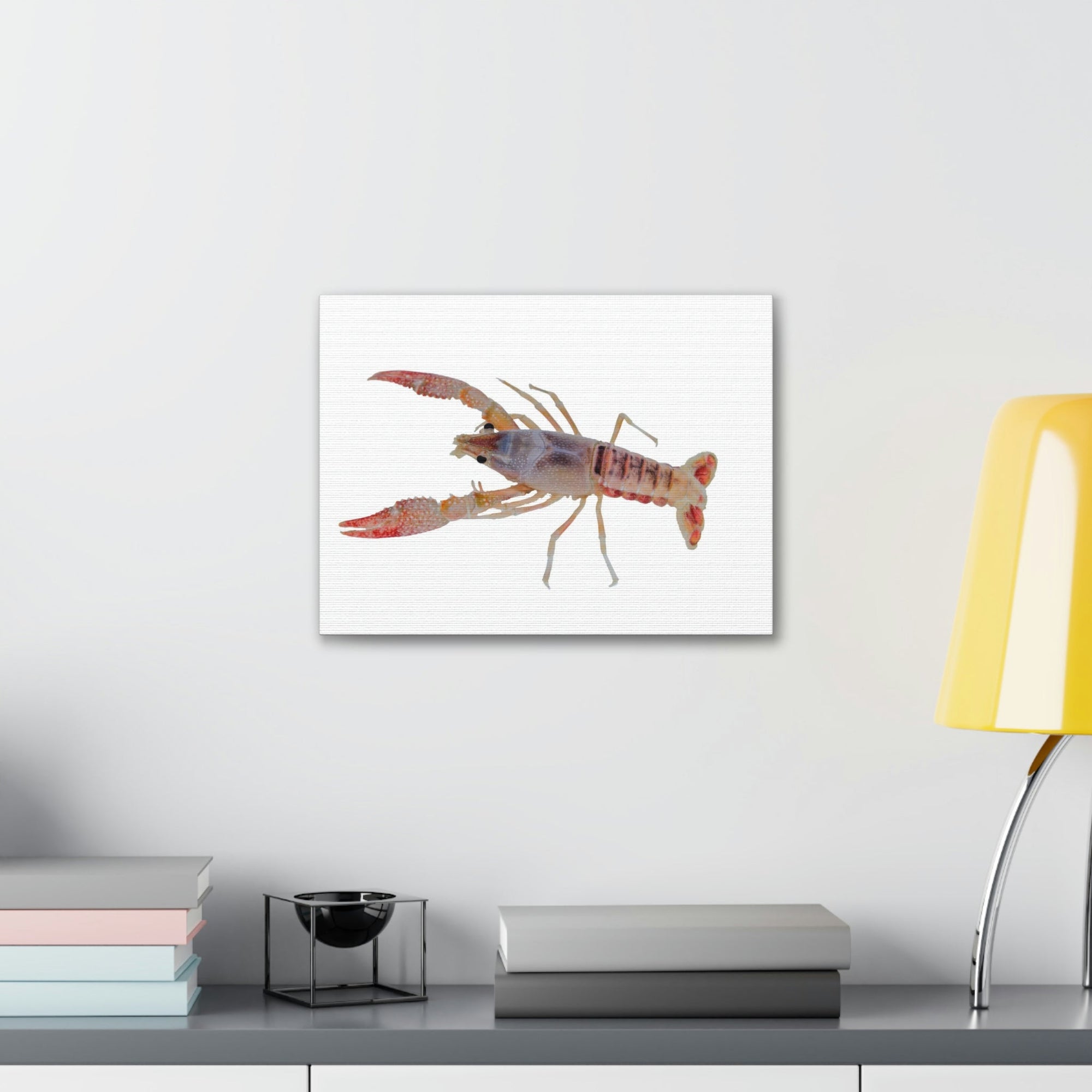 Scripture Walls Majestic Cray Fish Art Majestic Cray Fish Print Animal Wall Art Wildlife Canvas Prints Wall Art Ready to Hang Unframed-Express Your Love Gifts