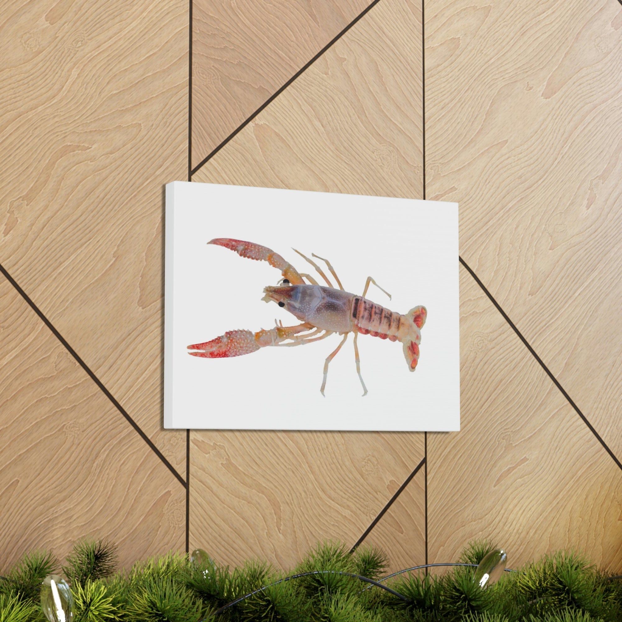 Scripture Walls Majestic Cray Fish Art Majestic Cray Fish Print Animal Wall Art Wildlife Canvas Prints Wall Art Ready to Hang Unframed-Express Your Love Gifts